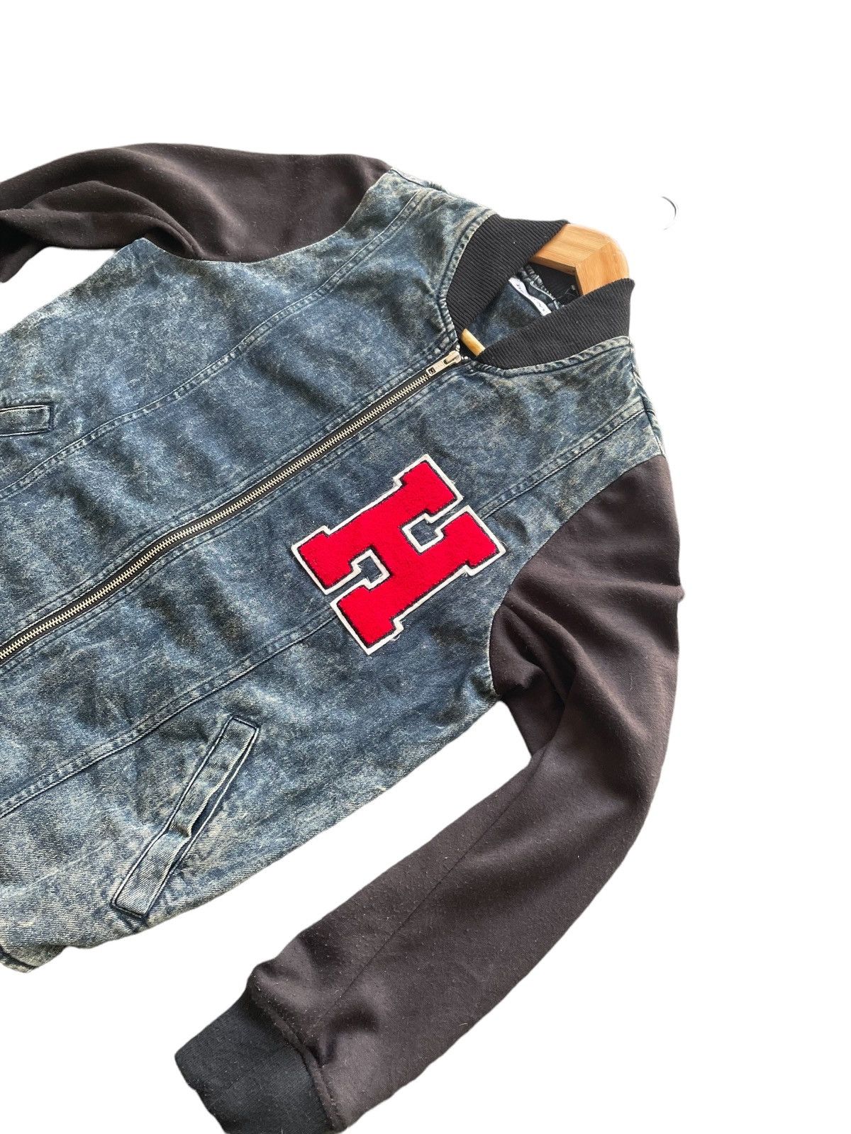 Japanese Brand Browny H Logo Varsity Jacket Size US M / EU 48-50 / 2 - 4 Thumbnail