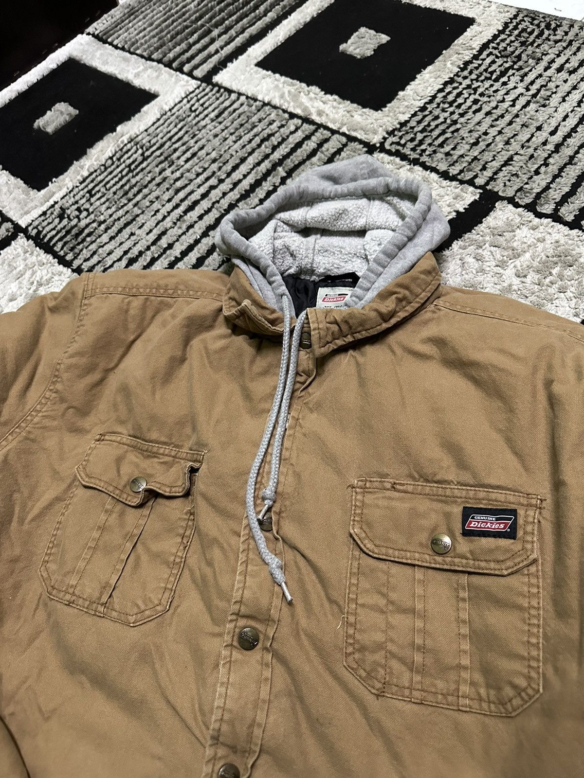 Dickies × Vintage Dickies jacket hoodie Size US XL / EU 56 / 4 - 4 Thumbnail