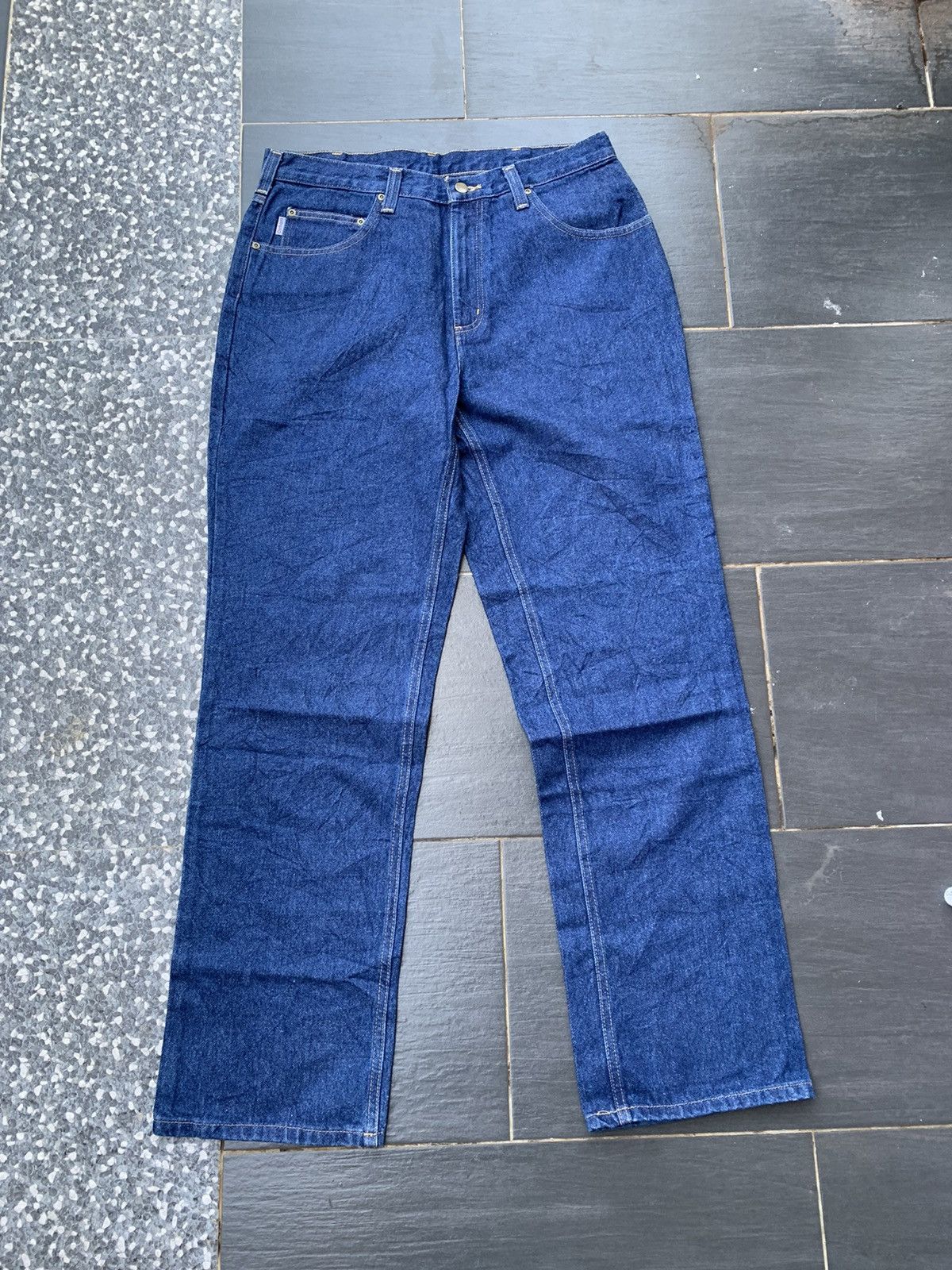 Carhartt Vintage Carhatt Denim Size US 35 - 2 Thumbnail
