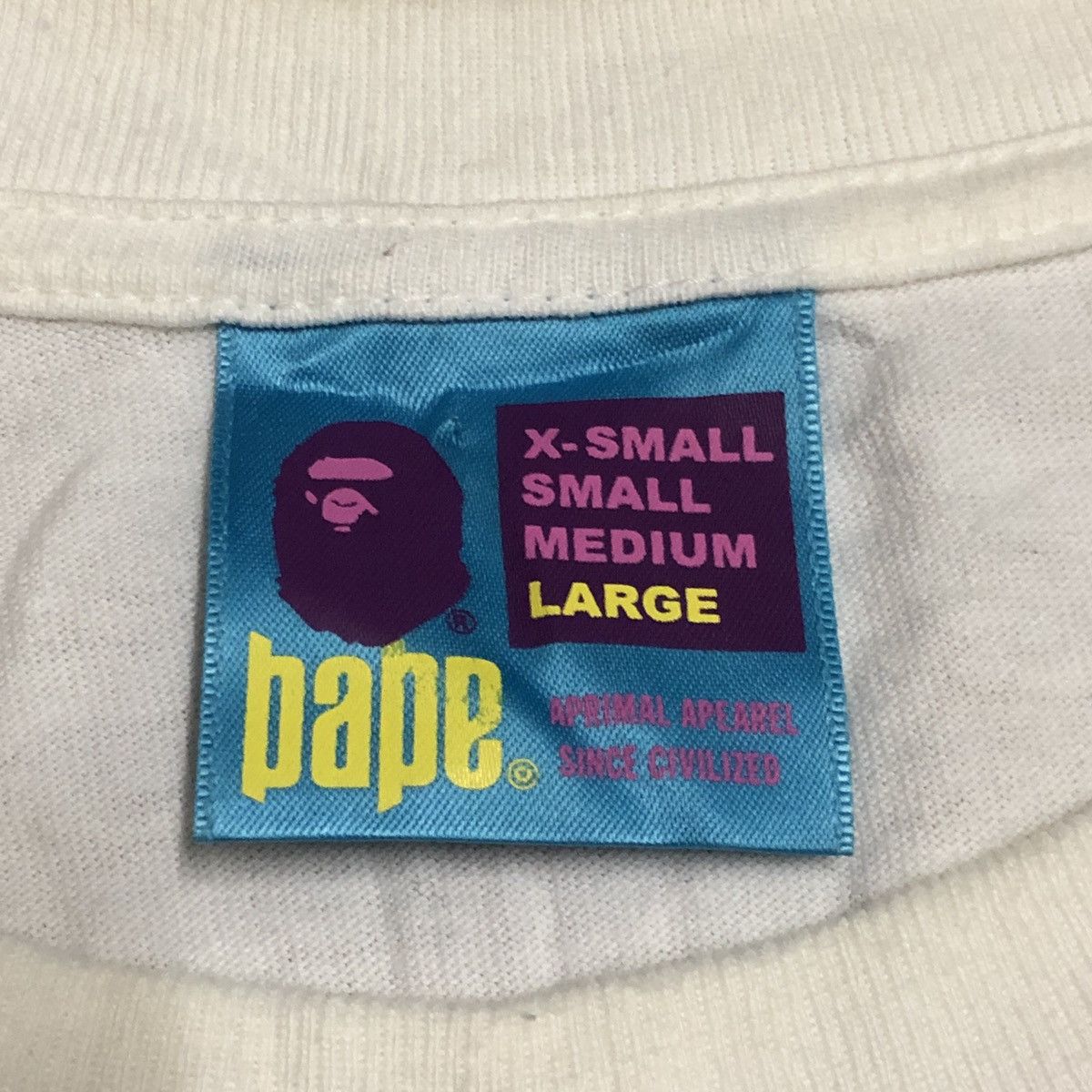 Bape OG A Bathing Ape Nowhere 13th Anniversary Tee Size US L / EU 52-54 / 3 - 3 Thumbnail