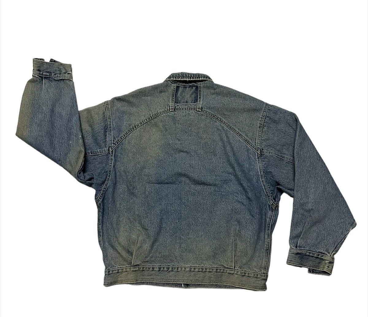 Vintage Vintage 80s denim jacket Size US L / EU 52-54 / 3 - 3 Thumbnail
