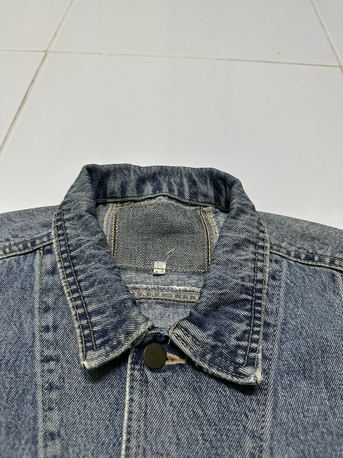 Vintage Vintage 80s denim jacket Size US L / EU 52-54 / 3 - 5 Thumbnail