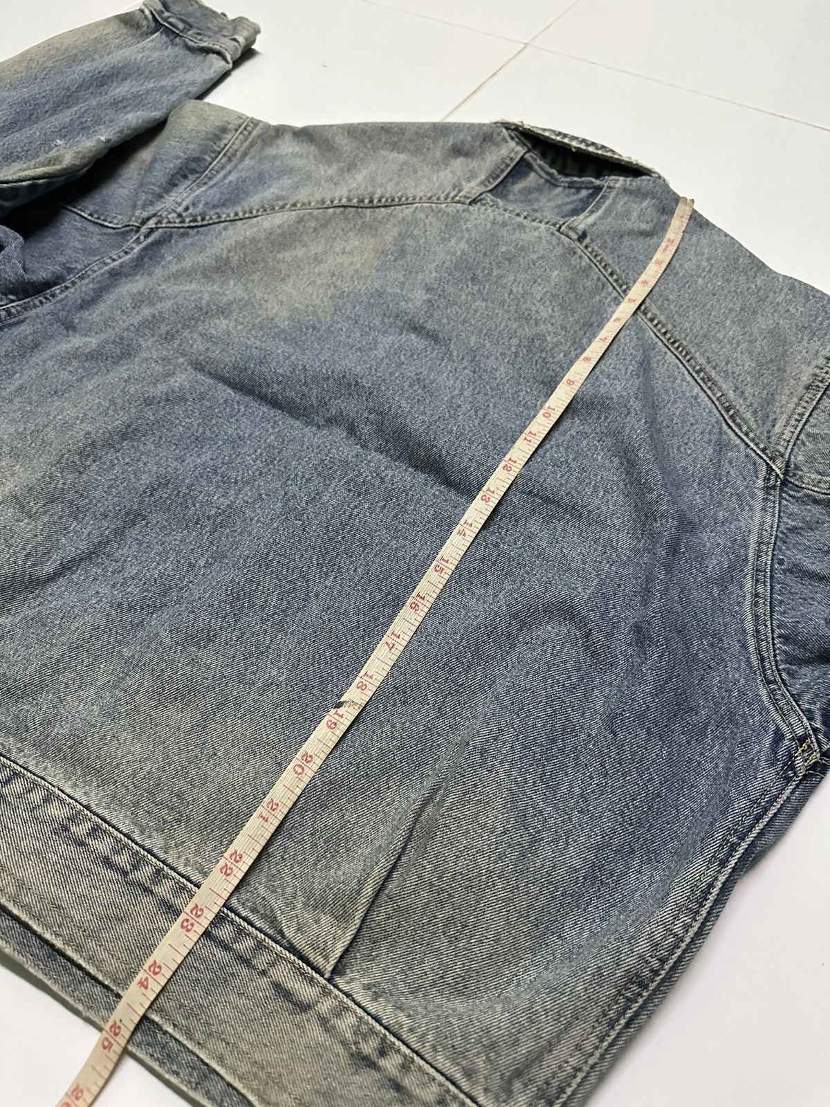 Vintage Vintage 80s denim jacket Size US L / EU 52-54 / 3 - 8 Thumbnail