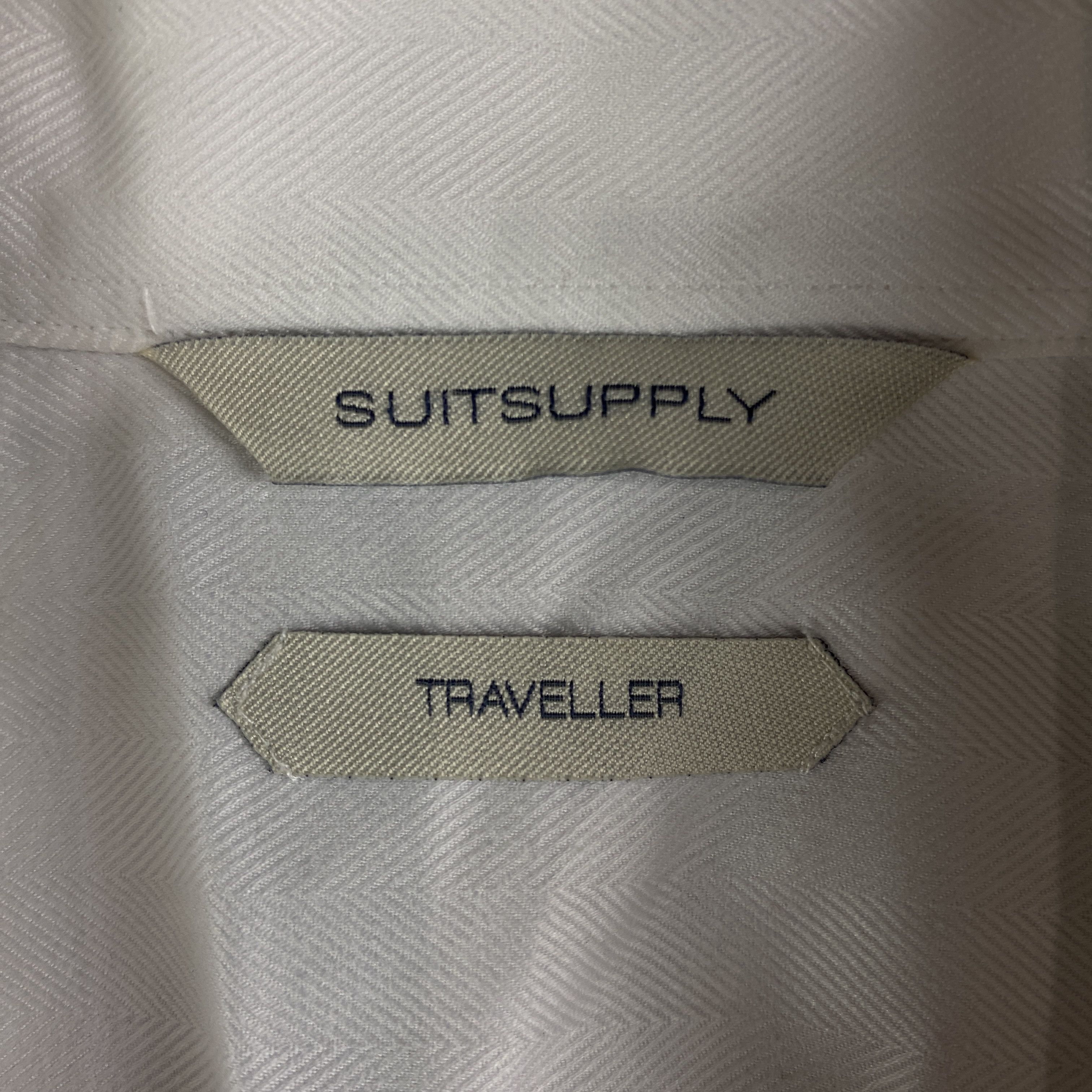 Suitsupply Mens Shirt Long Sleeve Suitsupply Size 15L/38-7 Size US L / EU 52-54 / 3 - 4 Thumbnail