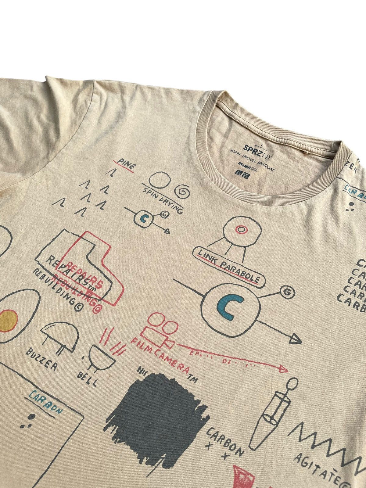 Japanese Brand × Jean-Michel Basquiat × Uniqlo Uniqlo x Jean Michel Basquiat Tshirt Size US L / EU 52-54 / 3 - 4 Thumbnail