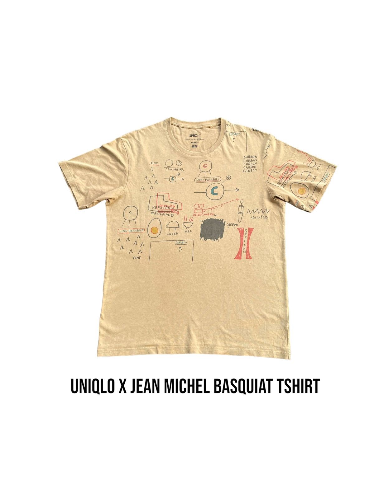 Japanese Brand × Jean-Michel Basquiat × Uniqlo Uniqlo x Jean Michel Basquiat Tshirt Size US L / EU 52-54 / 3 - 1 Thumbnail