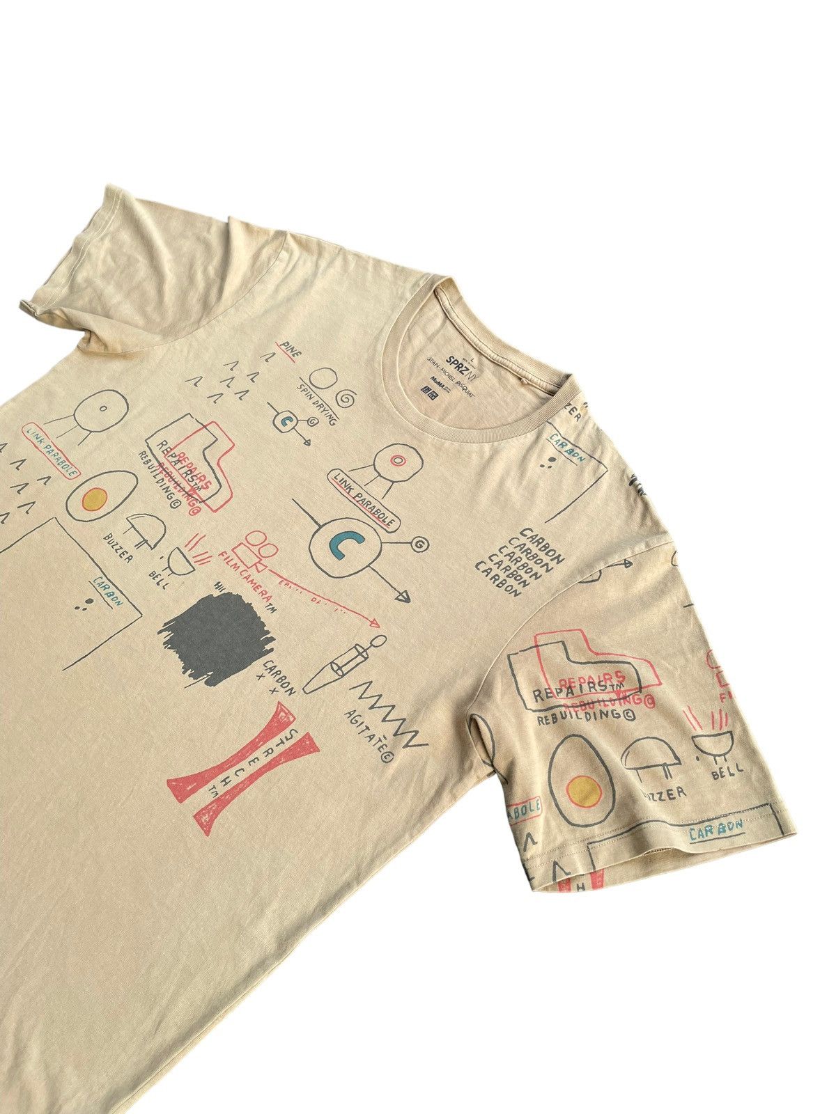 Japanese Brand × Jean-Michel Basquiat × Uniqlo Uniqlo x Jean Michel Basquiat Tshirt Size US L / EU 52-54 / 3 - 2 Thumbnail