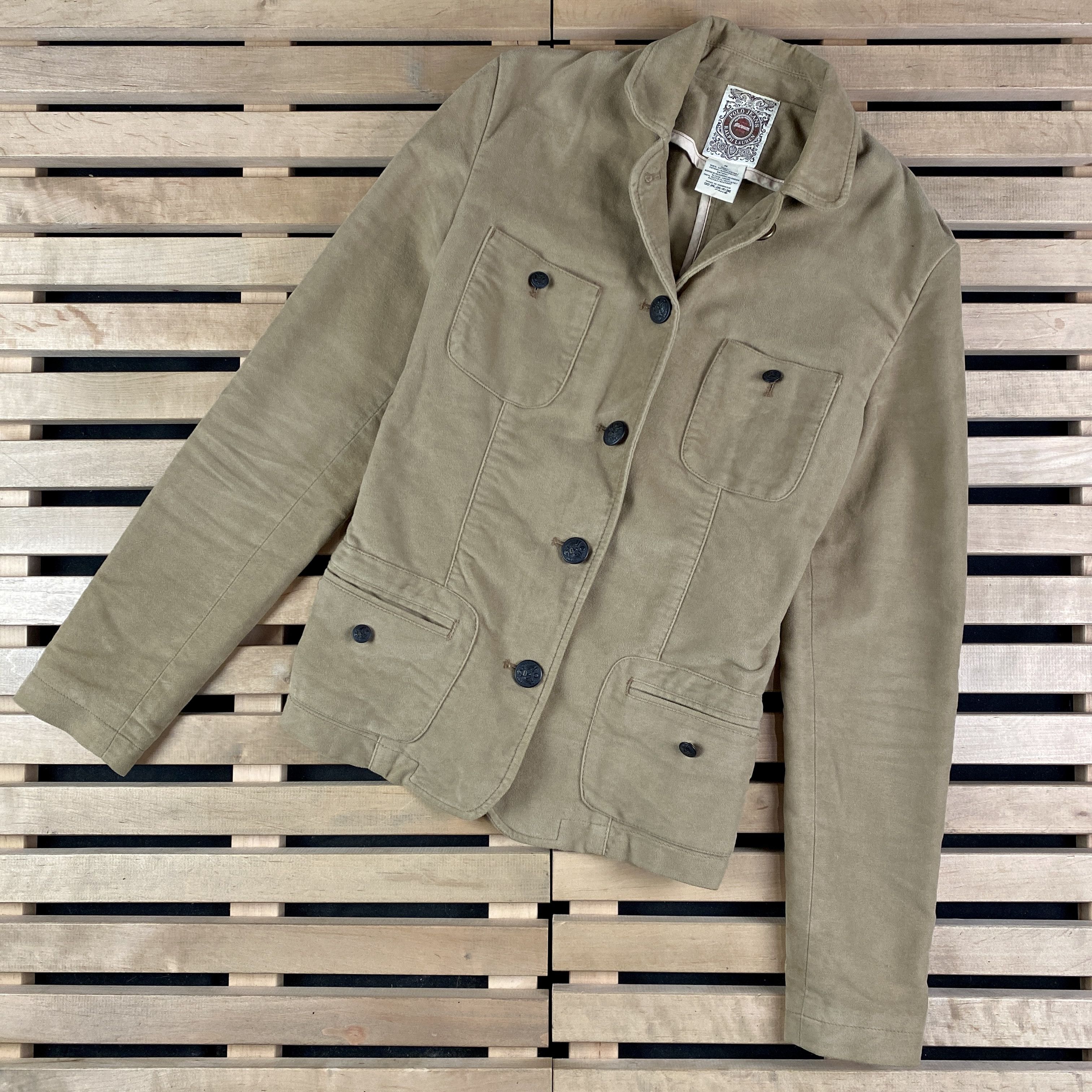 Polo Ralph Lauren × Ralph Lauren Womens Blazer Basic Jacket Polo Jeans Ralph Lauren Size M Size M / US 6-8 / IT 42-44 - 1 Thumbnail