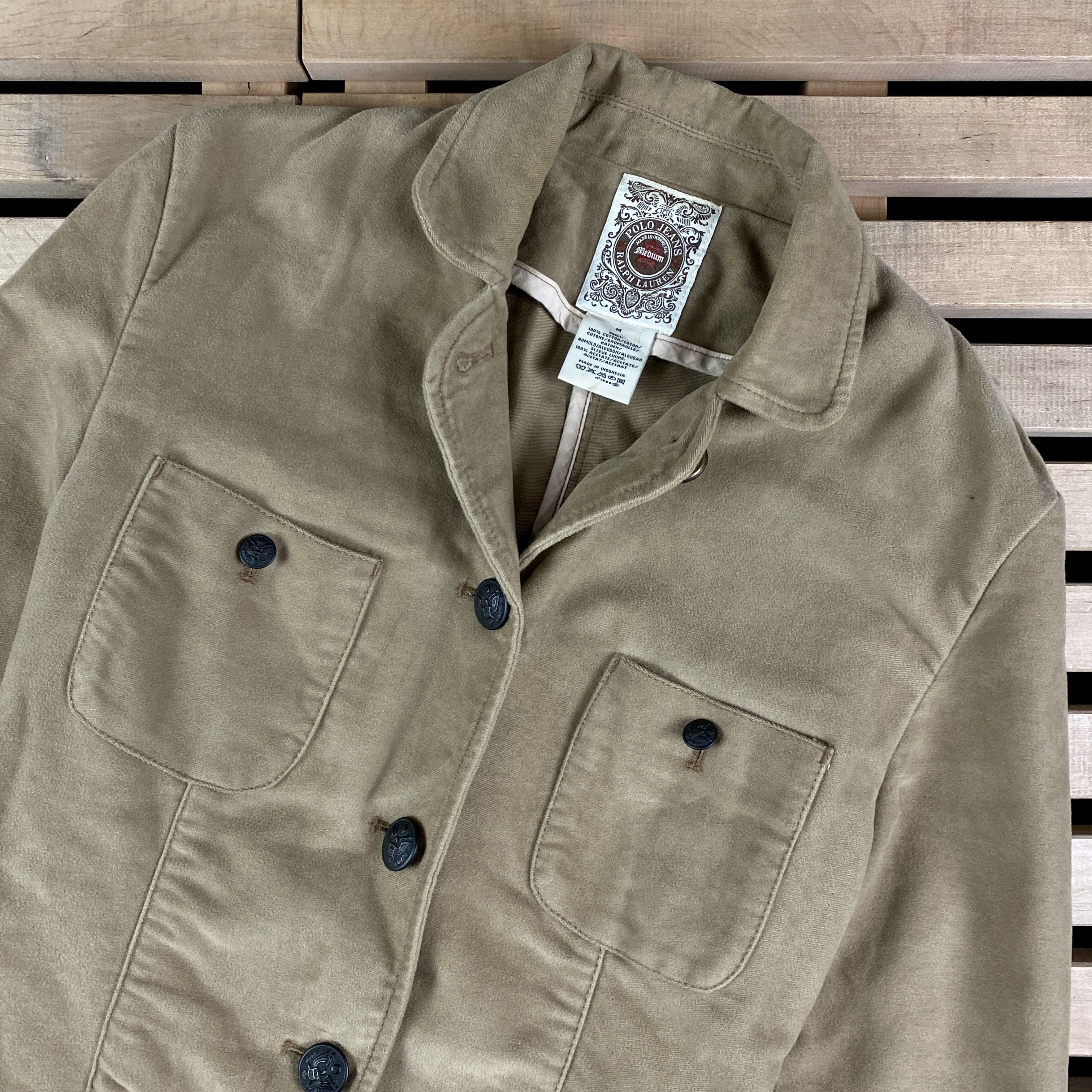 Polo Ralph Lauren × Ralph Lauren Womens Blazer Basic Jacket Polo Jeans Ralph Lauren Size M Size M / US 6-8 / IT 42-44 - 2 Thumbnail