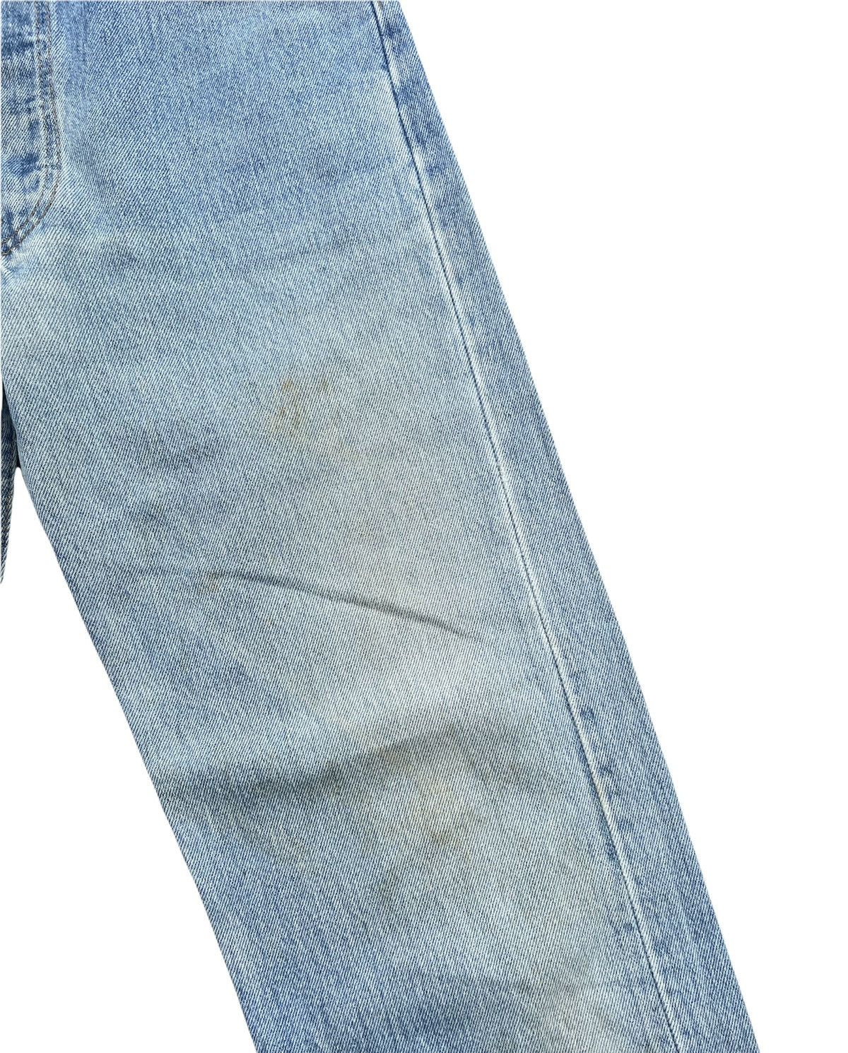 If Six Was Nine Vintage Levis 501 e 1995 Usa Aging Faded Wash Denim Size US 29 - 4 Thumbnail