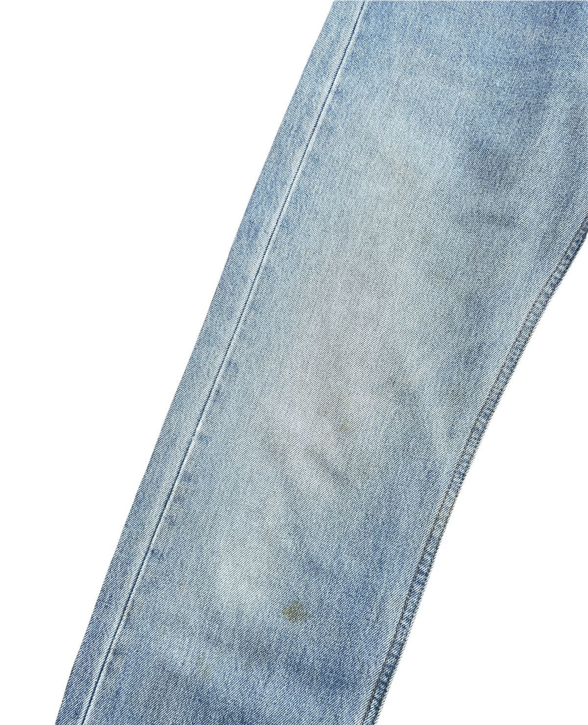 If Six Was Nine Vintage Levis 501 e 1995 Usa Aging Faded Wash Denim Size US 29 - 3 Thumbnail