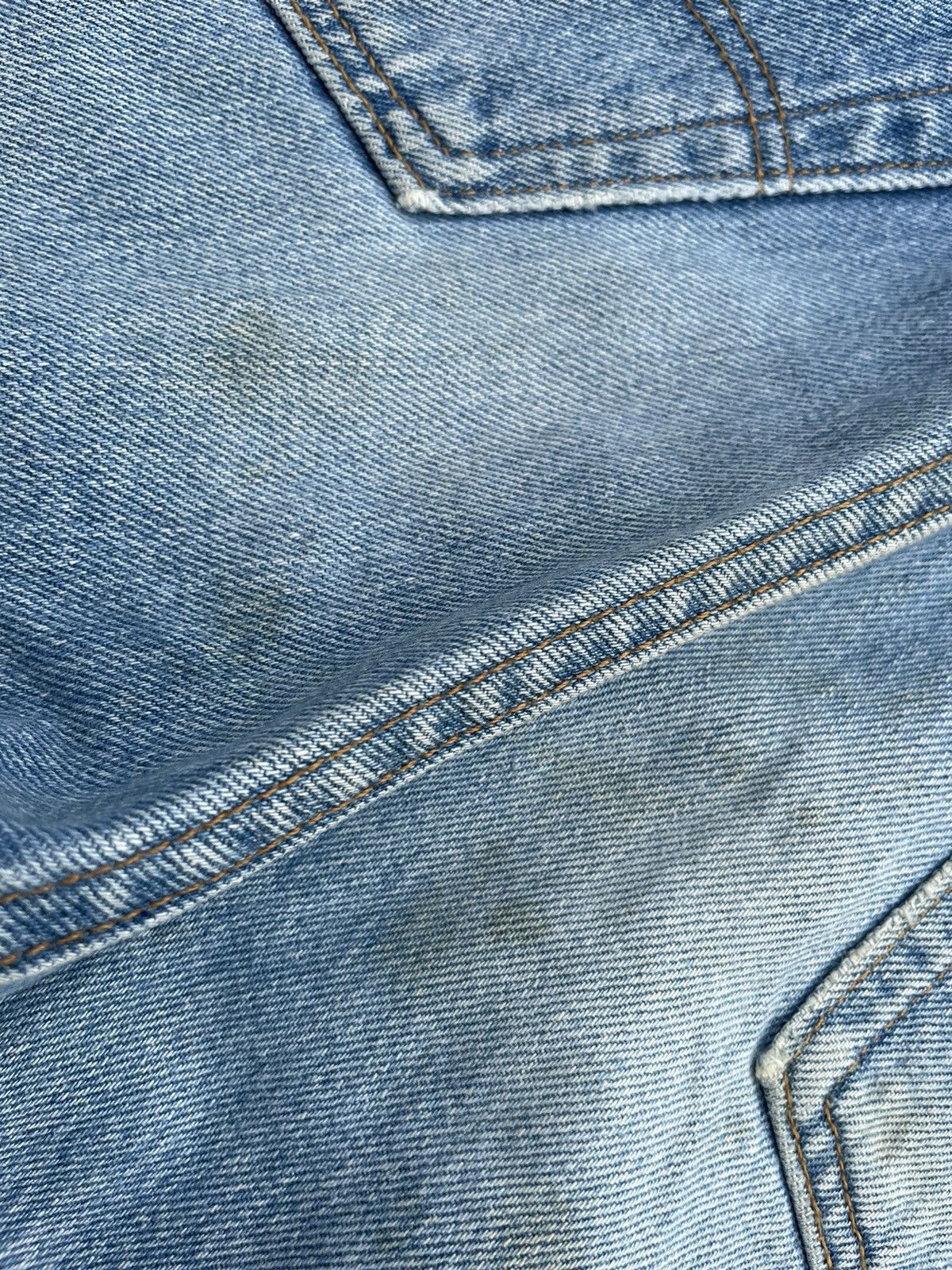 If Six Was Nine Vintage Levis 501 e 1995 Usa Aging Faded Wash Denim Size US 29 - 11 Thumbnail