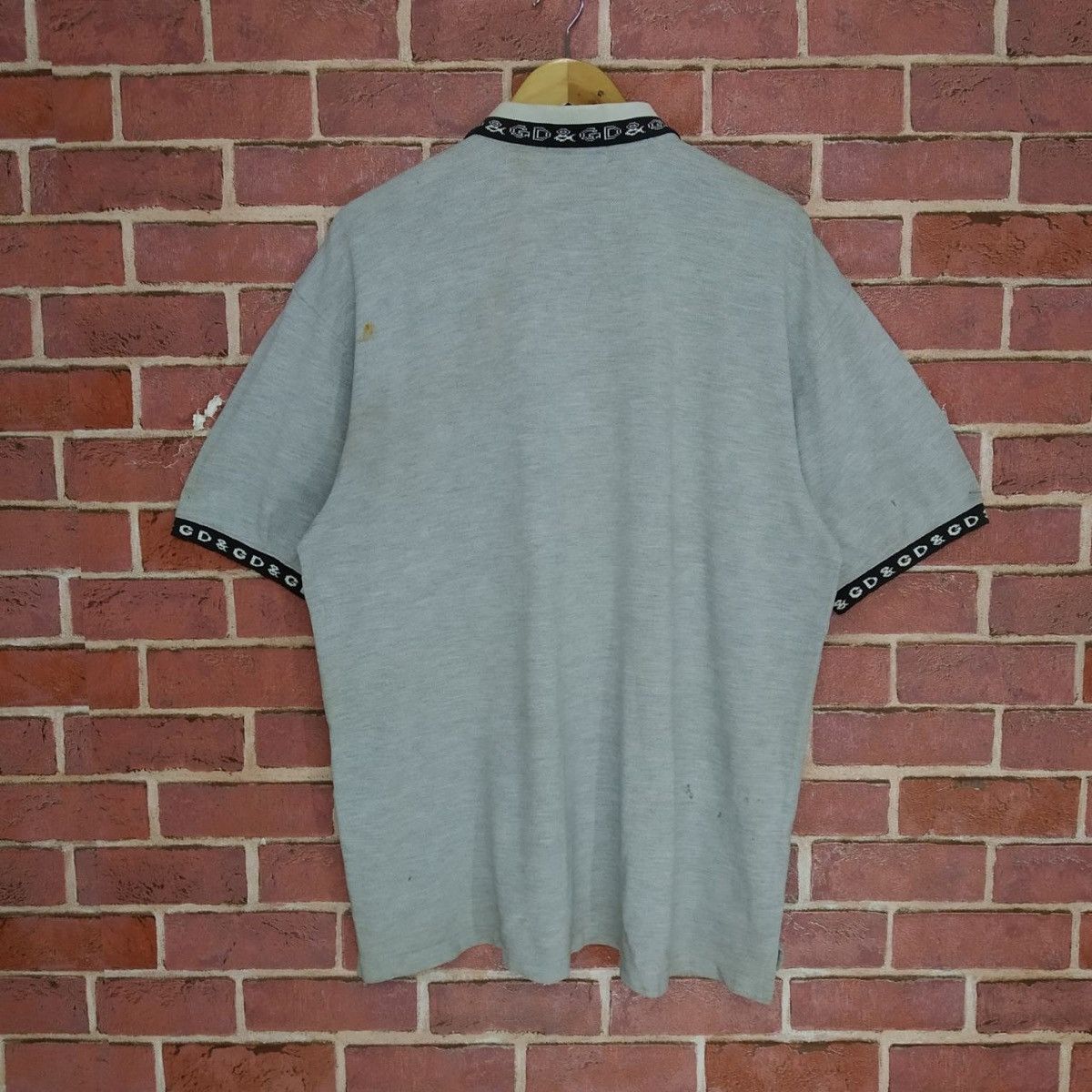 Dolce & Gabbana Dolce & Gabbana Polo Shirt Single Pocket Size US XL / EU 56 / 4 - 2 Thumbnail