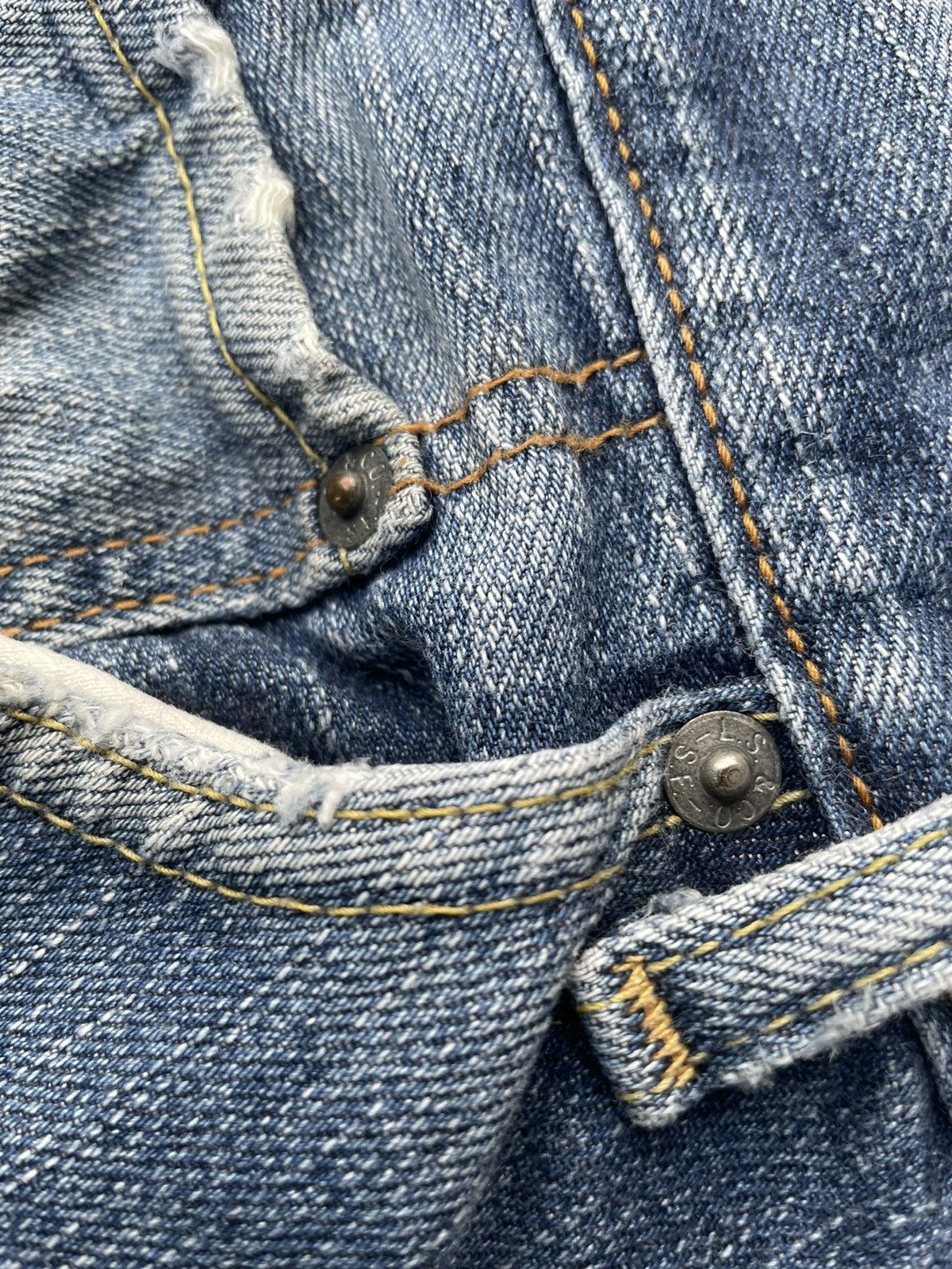 Levi's Levis 517 e Vintage 2005 Aging Distressed Denim Size US 34 / EU 50 - 19 Thumbnail