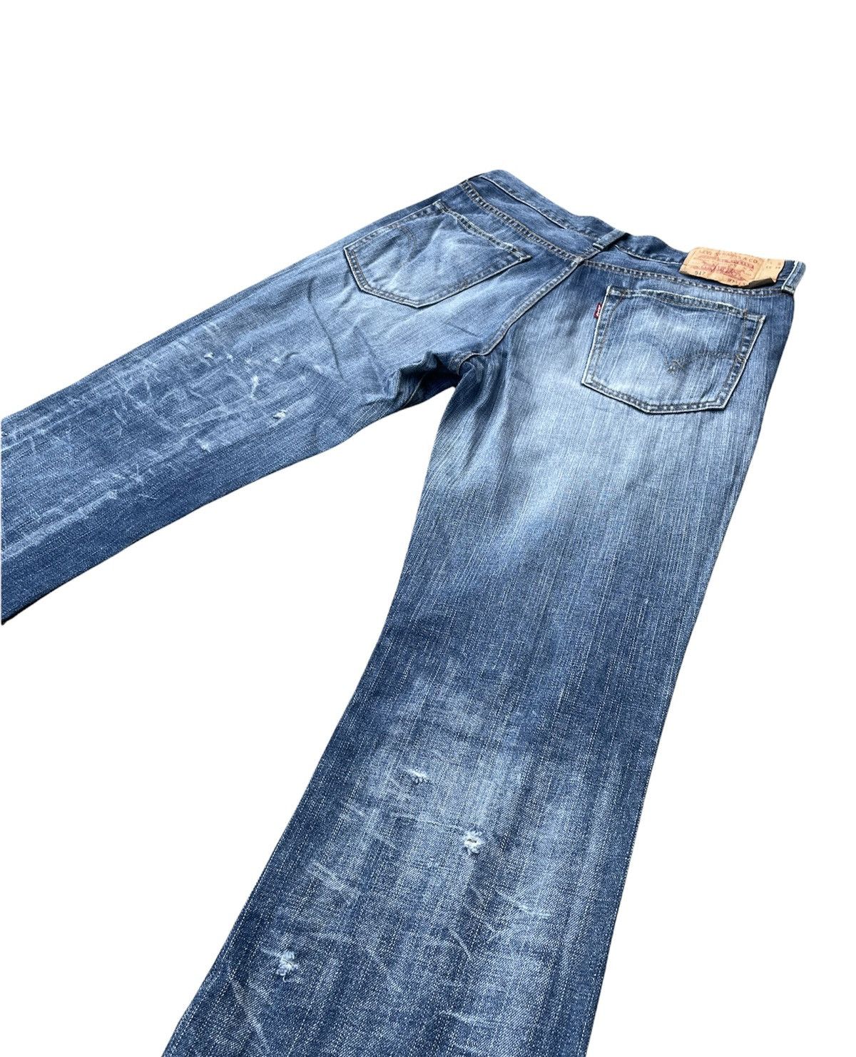 Levi's Levis 517 e Vintage 2005 Aging Distressed Denim Size US 34 / EU 50 - 9 Thumbnail