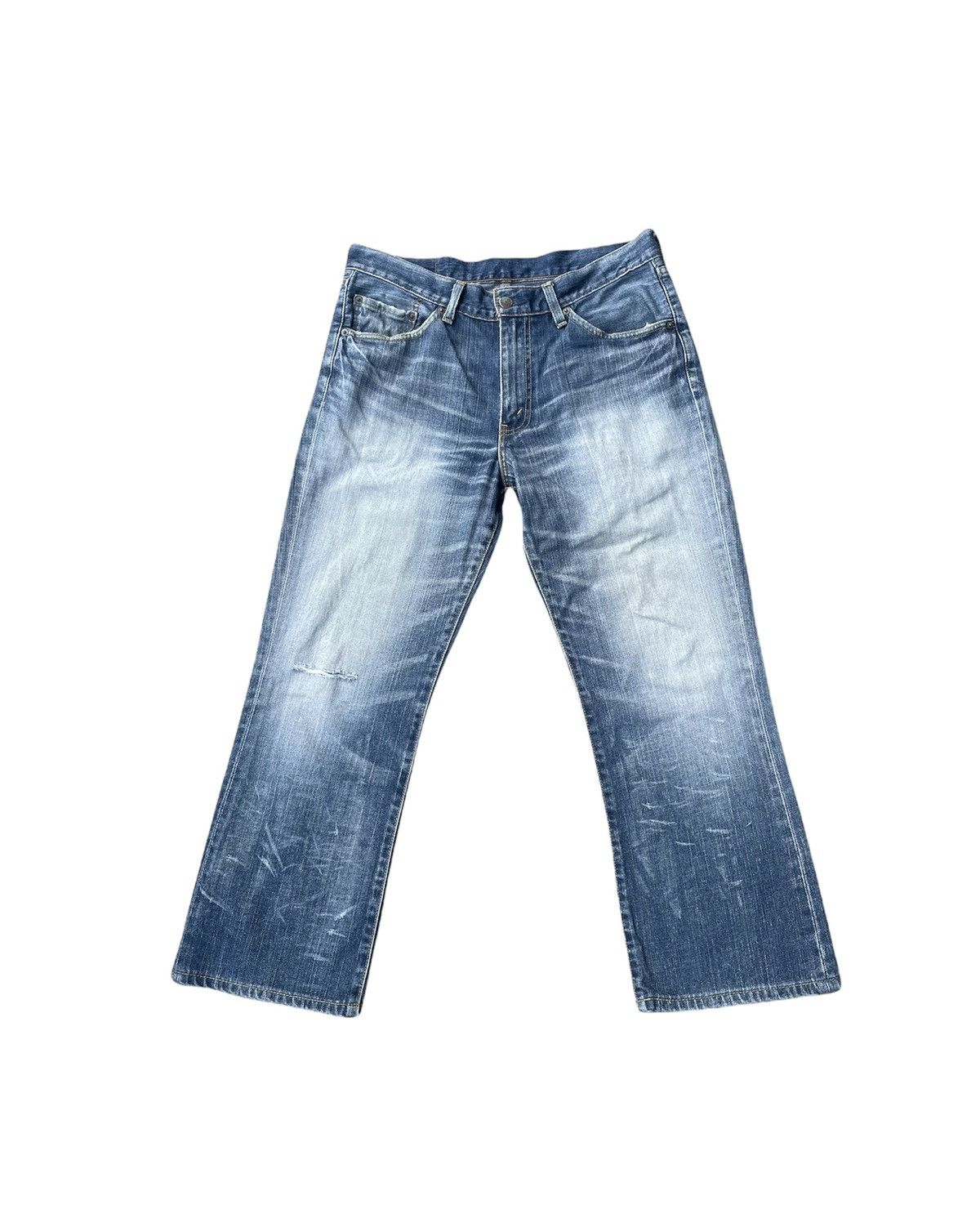 Levi's Levis 517 e Vintage 2005 Aging Distressed Denim Size US 34 / EU 50 - 1 Thumbnail