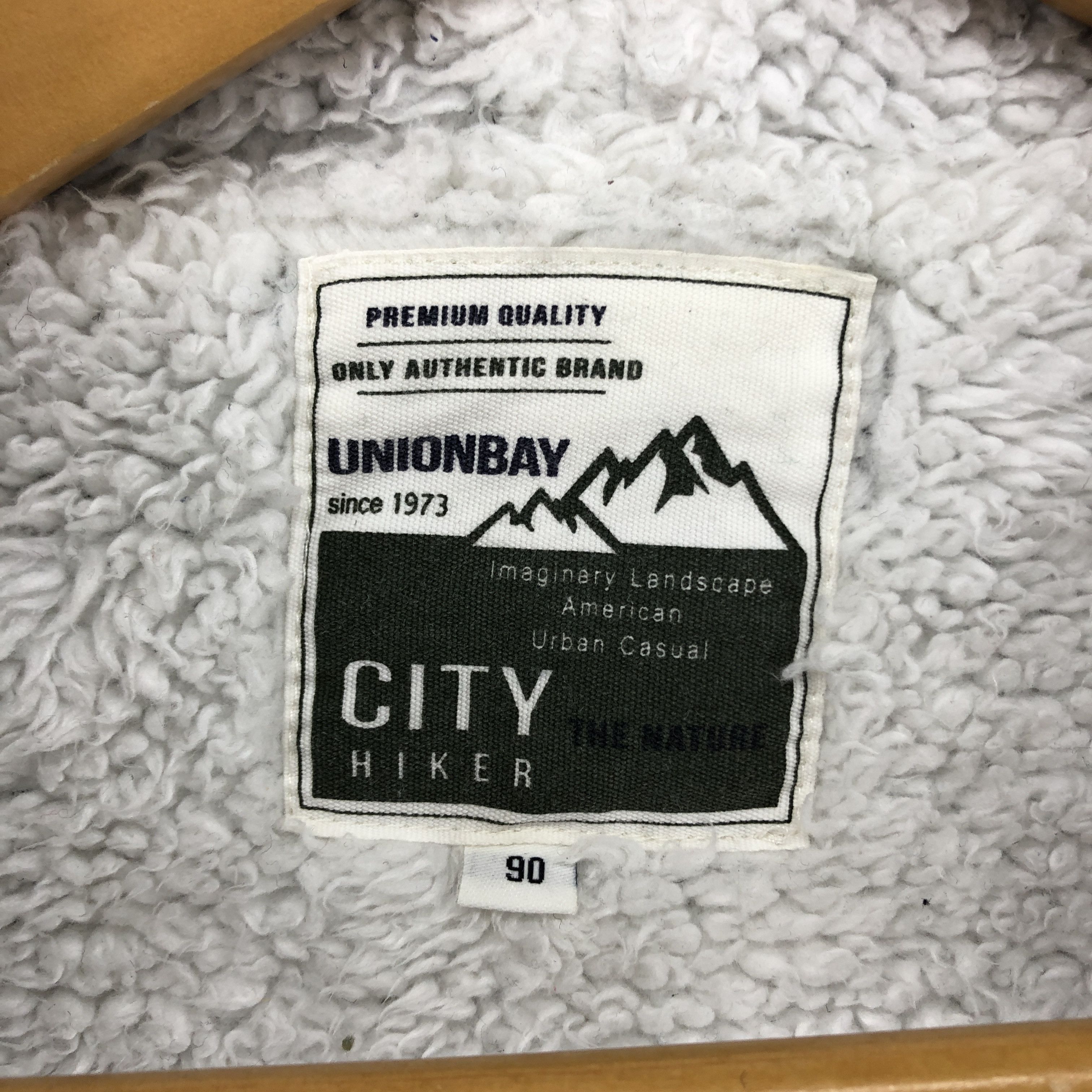 UNIONBAY UNIONBAY CITY HIKER Since 1973 Warm Zipper Hoodie #0427/R Size US XS / EU 42 / 0 - 6 Thumbnail