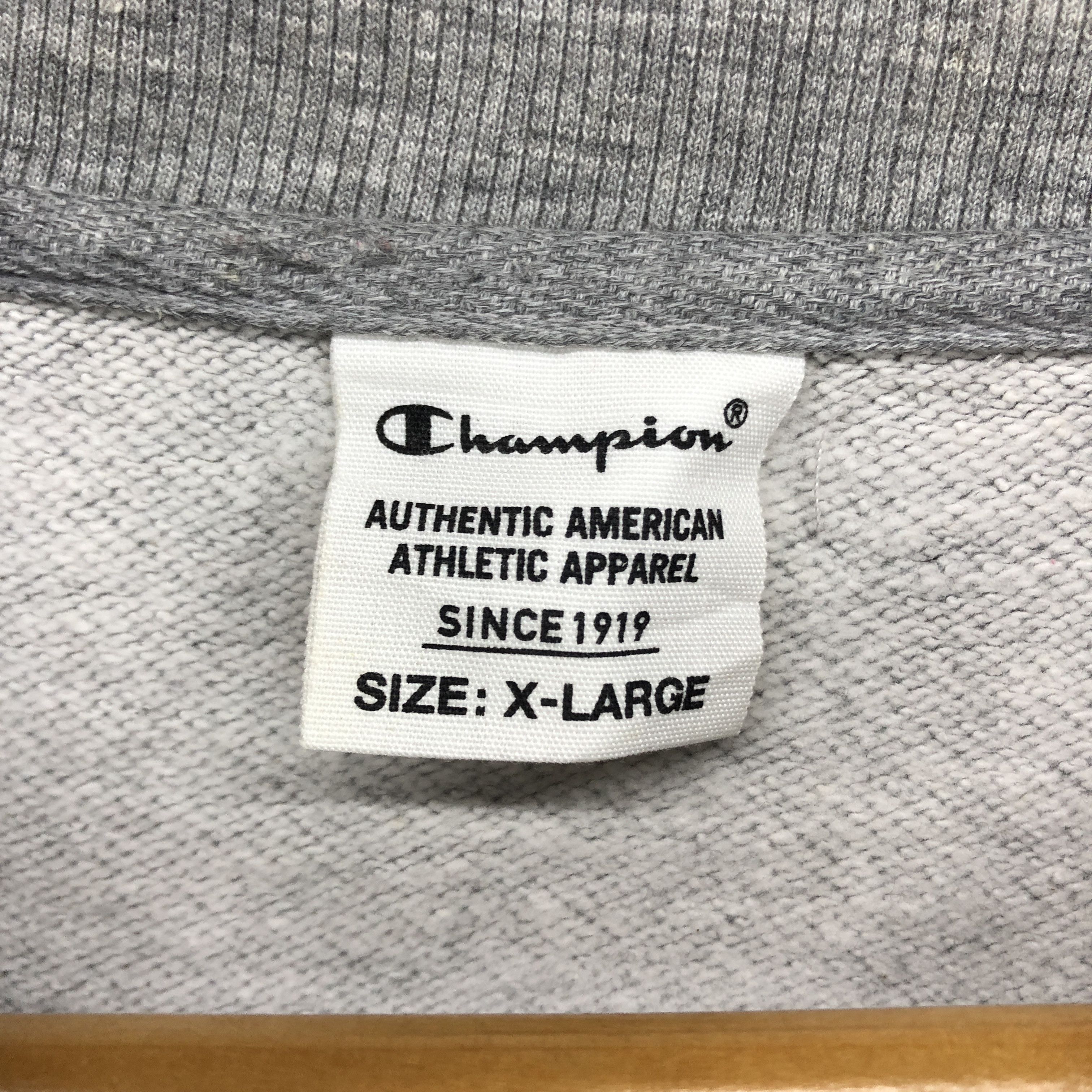 Champion Y2K Vintager CHAMPION Crew Neck Sweatshirt #031-02 Size US XL / EU 56 / 4 - 5 Thumbnail