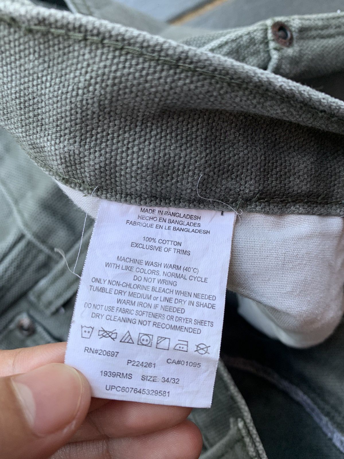 Dickies Vintage Dickies Carpenter Denim Size US 34 / EU 50 - 6 Thumbnail