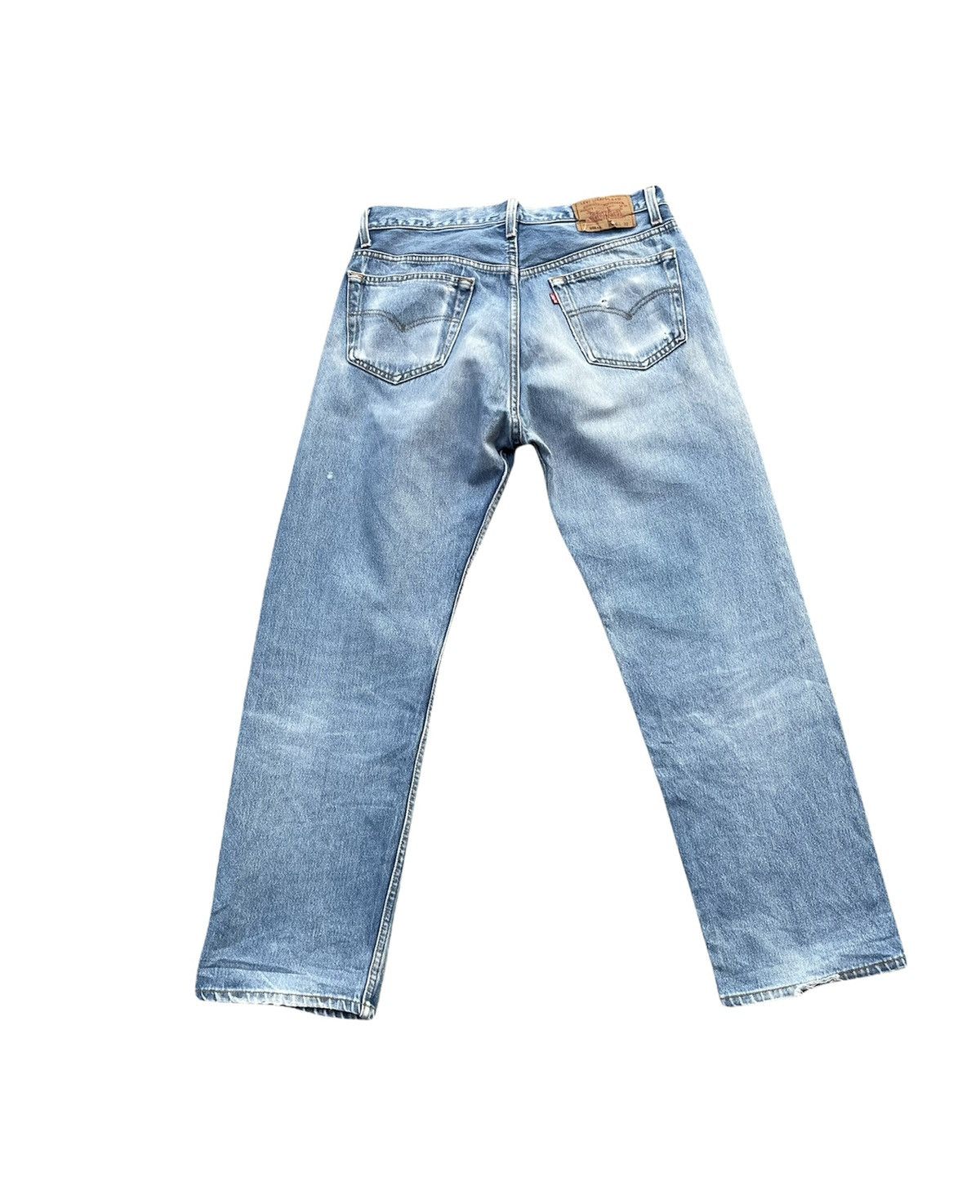 Levi's Vintage Levi’s 501XX e 1994 Usa Aging Faded Distressed Size US 33 - 6 Thumbnail