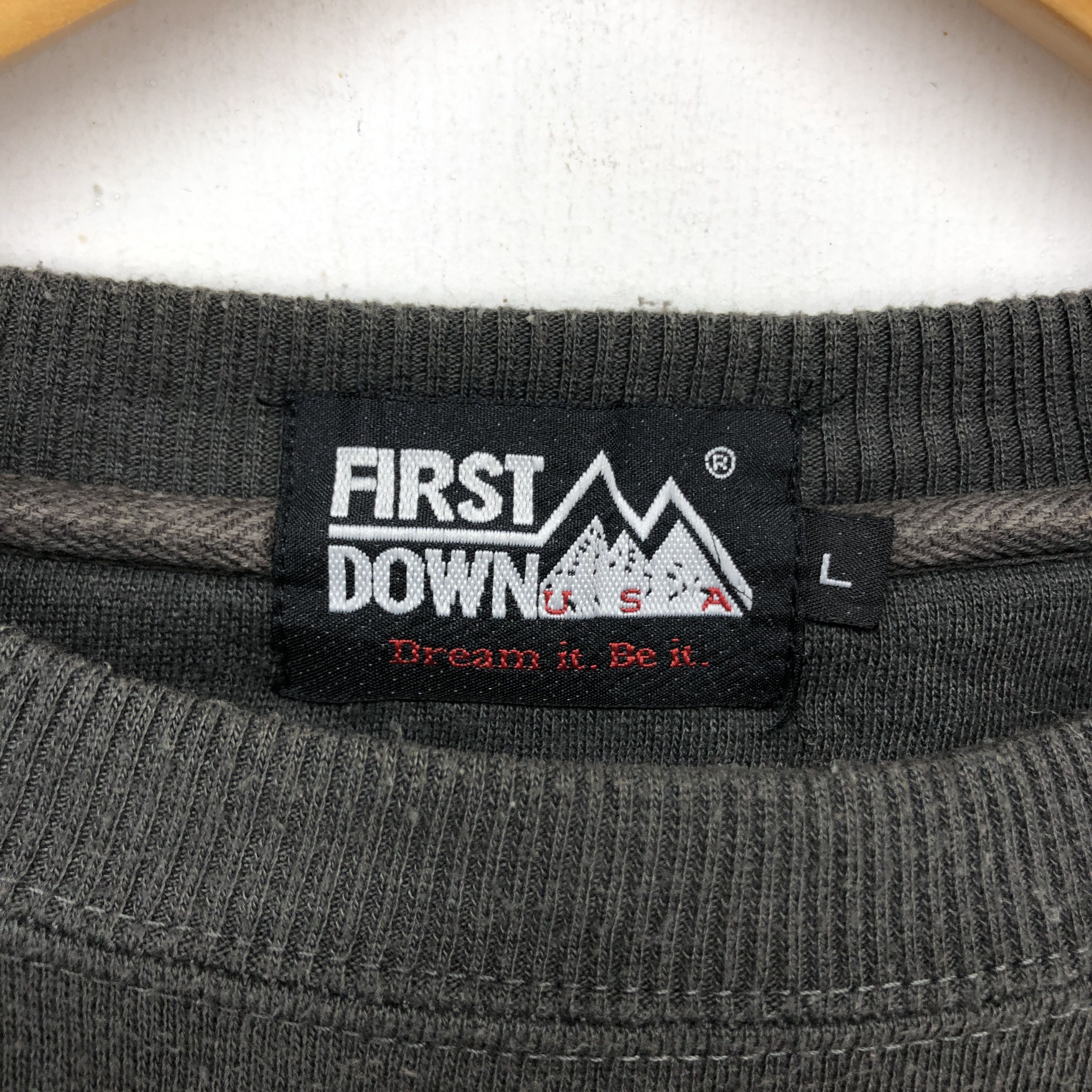 Other FIRST DOWN Crew Neck Sweatshirt #1527-56 Size US M / EU 48-50 / 2 - 3 Thumbnail