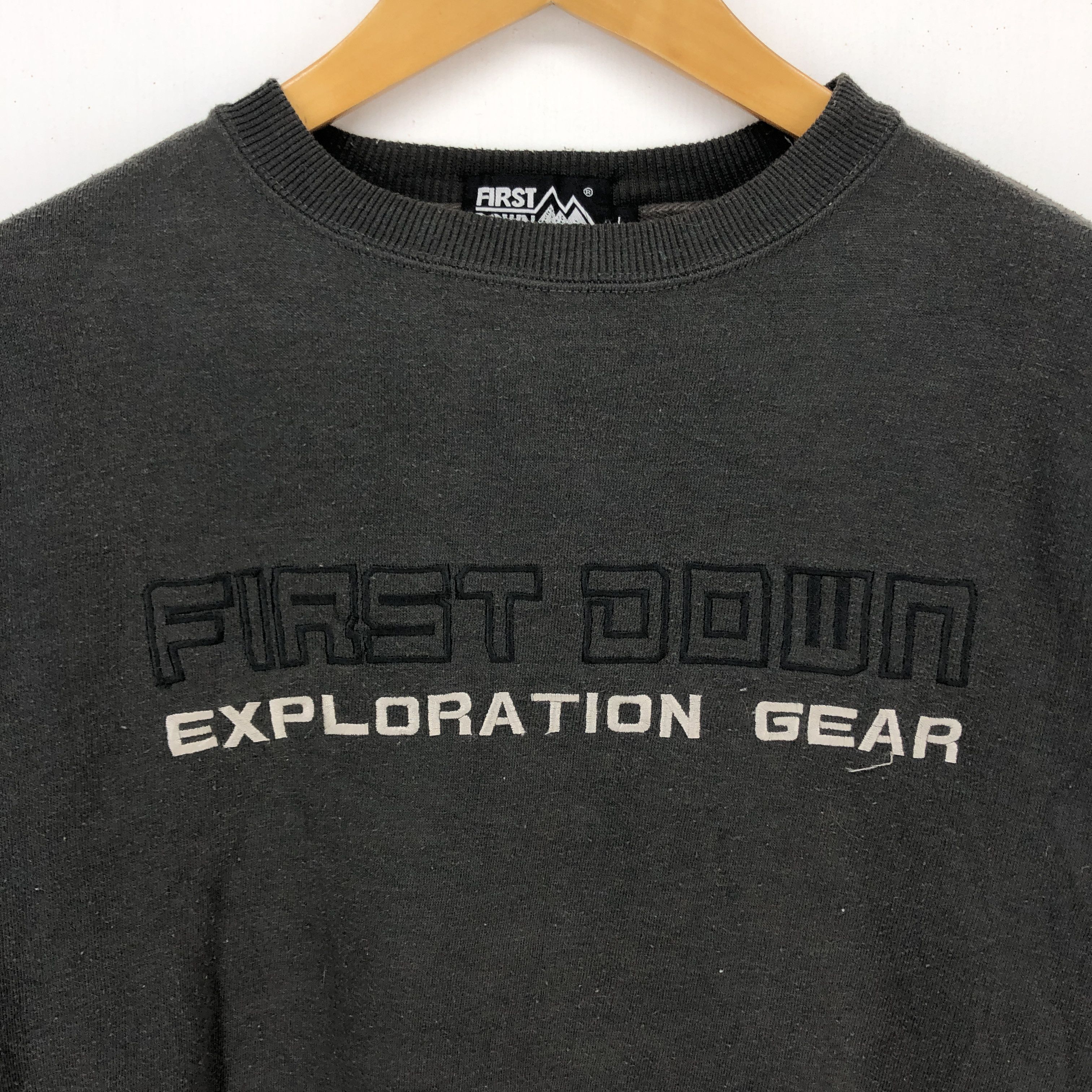 Other FIRST DOWN Crew Neck Sweatshirt #1527-56 Size US M / EU 48-50 / 2 - 2 Thumbnail
