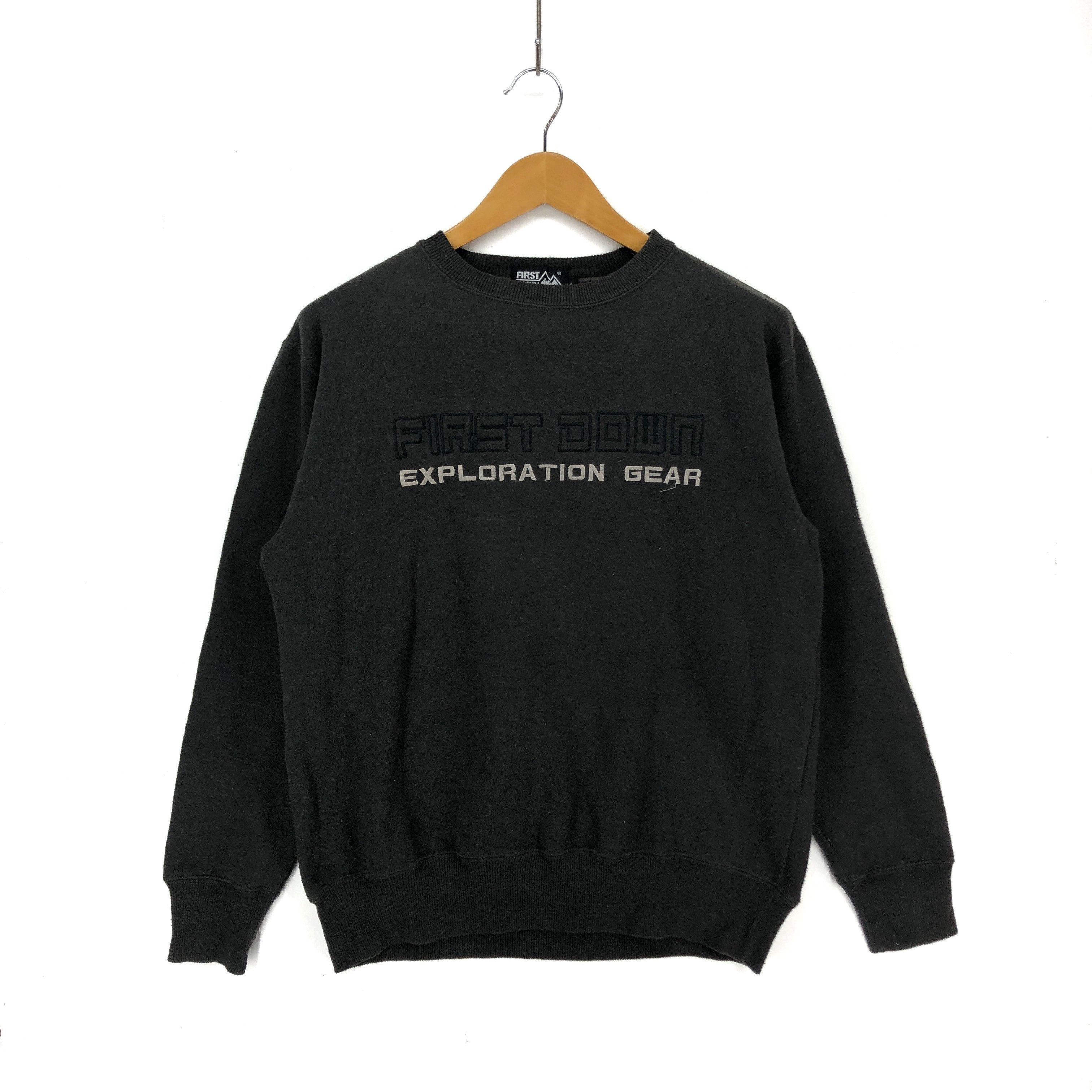 Other FIRST DOWN Crew Neck Sweatshirt #1527-56 Size US M / EU 48-50 / 2 - 1 Thumbnail