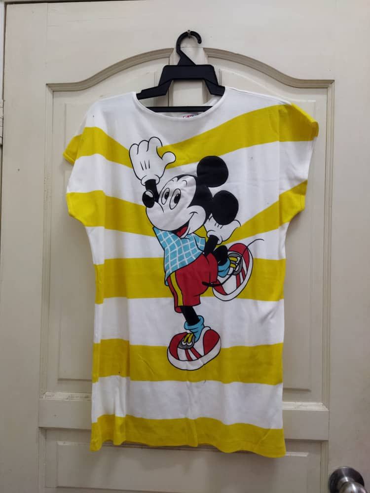 Mickey Mouse × Vintage 🔥BEST OFFER🔥 SUPER NICE MICKEY MOUSE SLEEVELESS Size US L / EU 52-54 / 3 - 1 Thumbnail