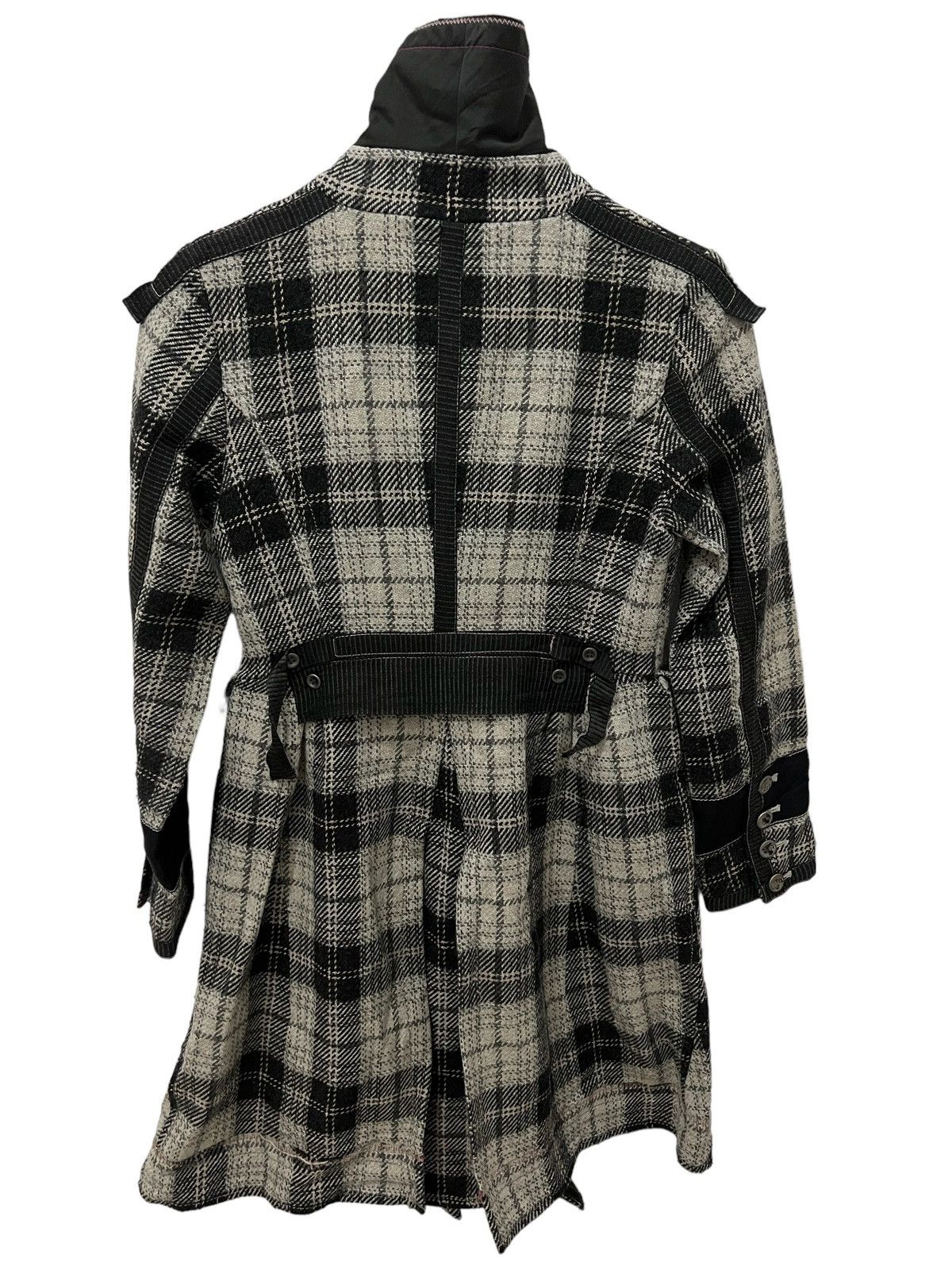 Marithe + Francois Girbaud × Vintage MARITHE FRANCOIS GIRBOAAUD WOOL COAT Size M / US 6-8 / IT 42-44 - 6 Thumbnail