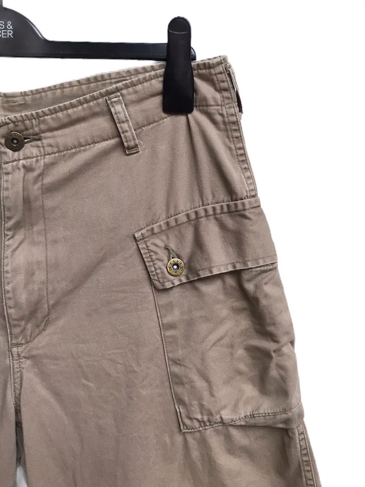 Wrangler 🔥Military Wrangler Big Back Pocket Short Pants Size US 32 / EU 48 - 3 Thumbnail