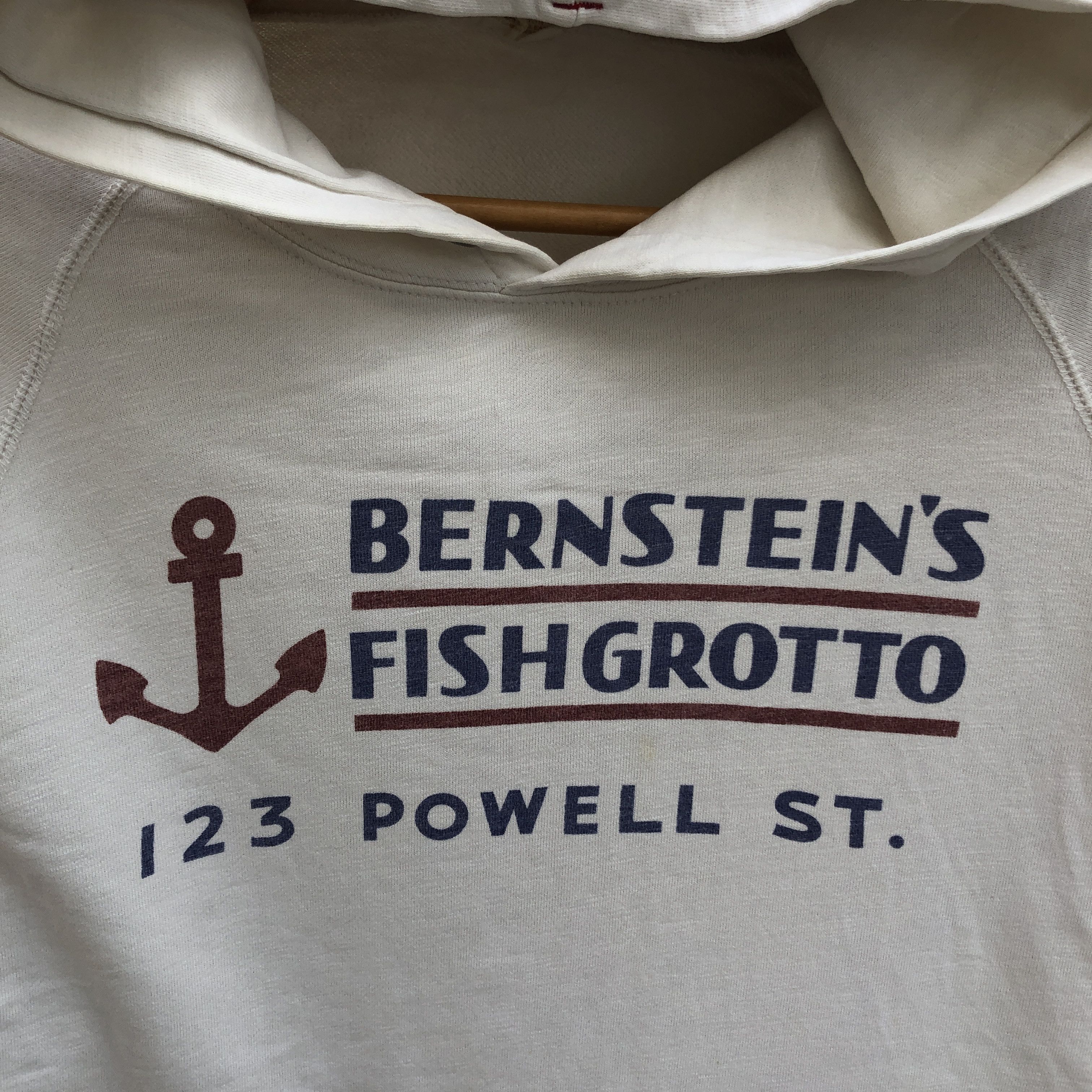 Vintage BERNSTEIN FISH GROTTO by PACIFIC PARK Hoodie #0517-15 Size US M / EU 48-50 / 2 - 2 Thumbnail