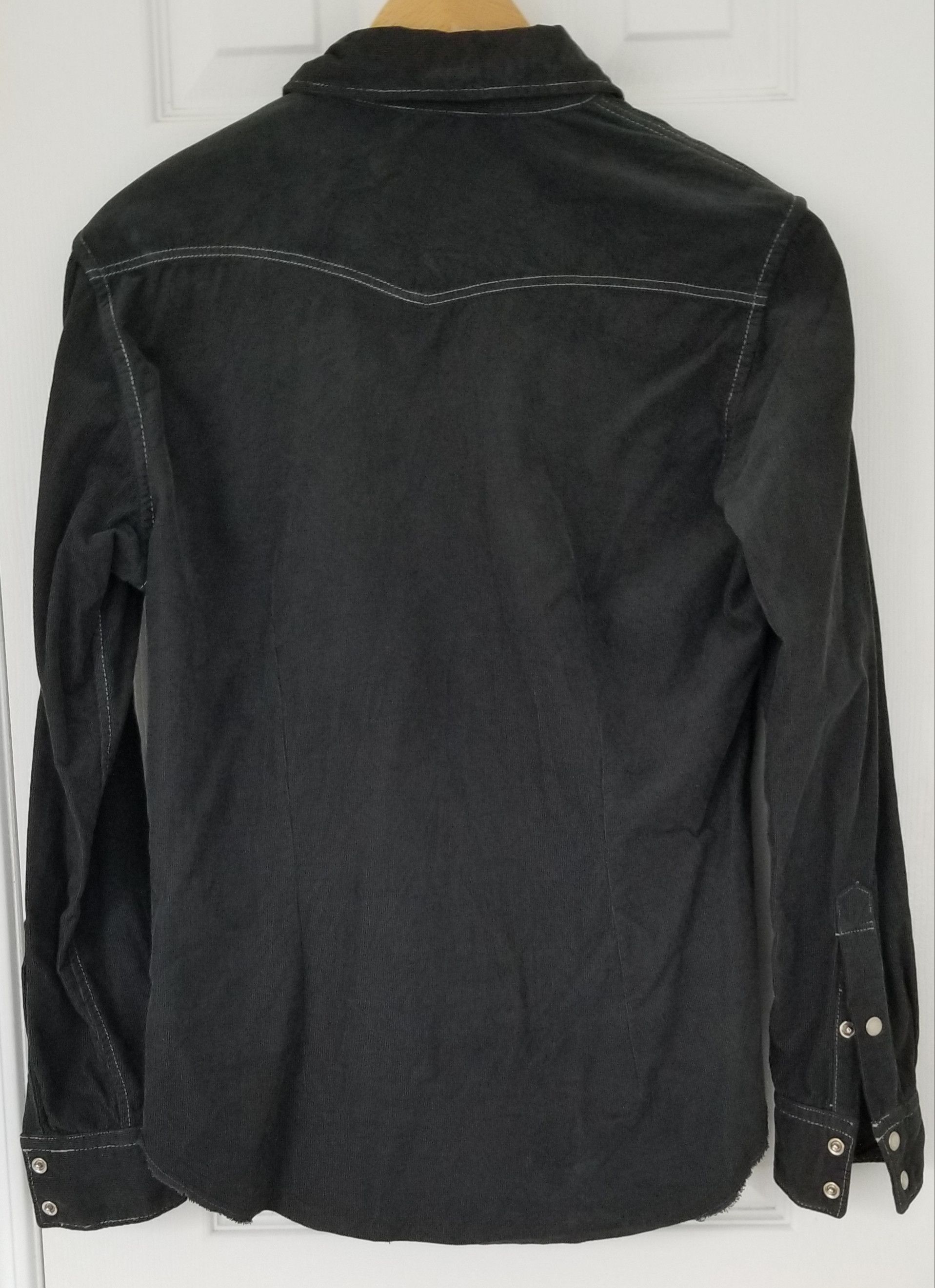 Muji Muji Japan Corduroy Flannel RRL Western Warehouse Shirt Size US S / EU 44-46 / 1 - 2 Thumbnail
