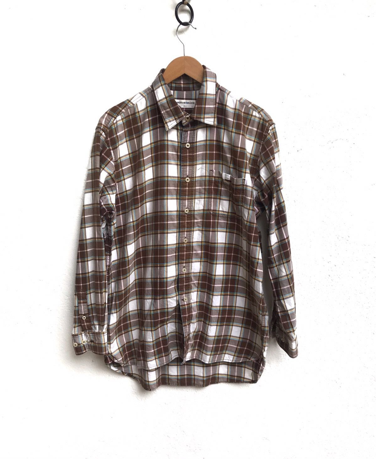 Madison 🔥Madison Walker Long Sleeve Check Shirts Size US L / EU 52-54 / 3 - 1 Thumbnail