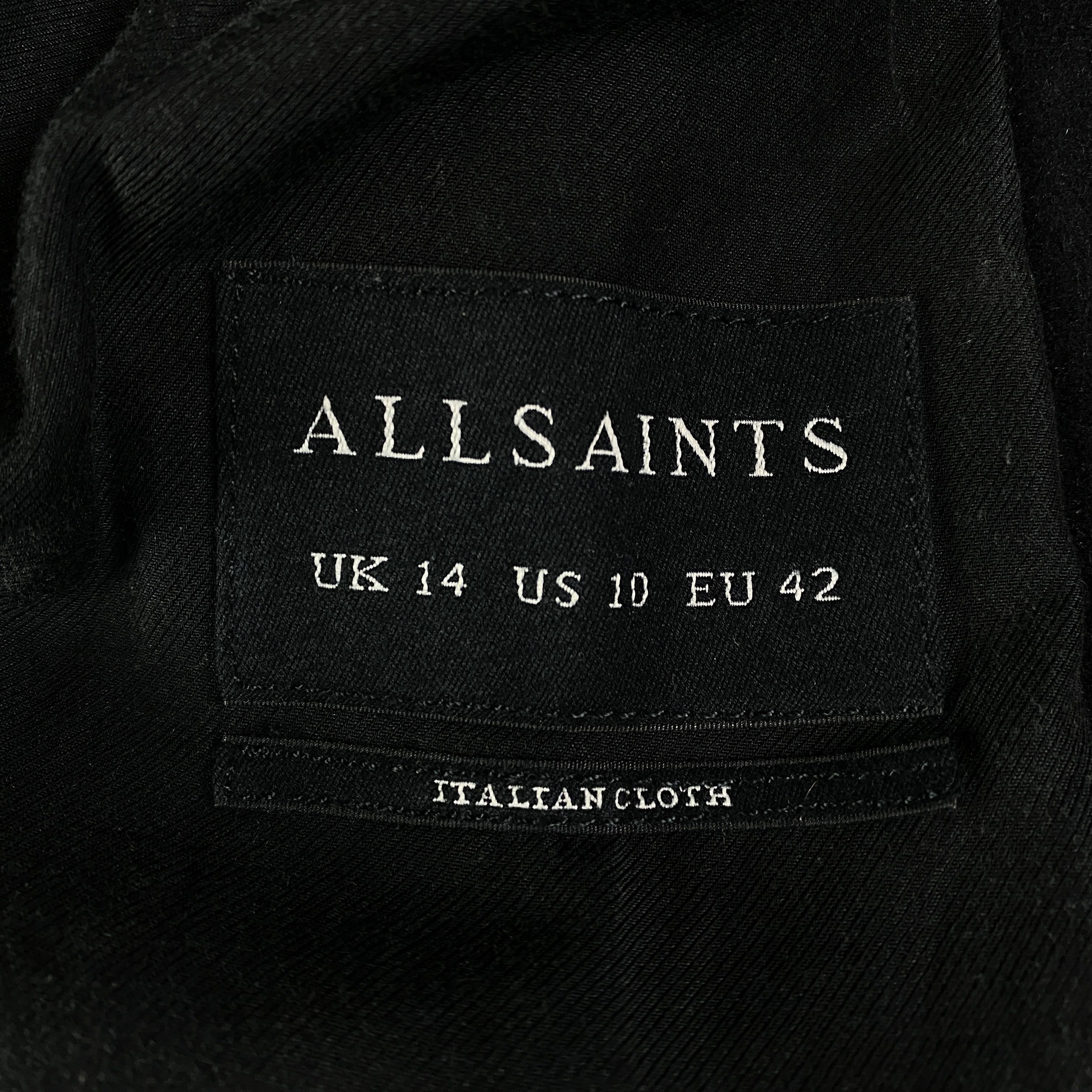 Allsaints Womens Pea Coat Jacket Allsaints Size UK 14 US 10 Size L / US 10 / IT 46 - 5 Thumbnail