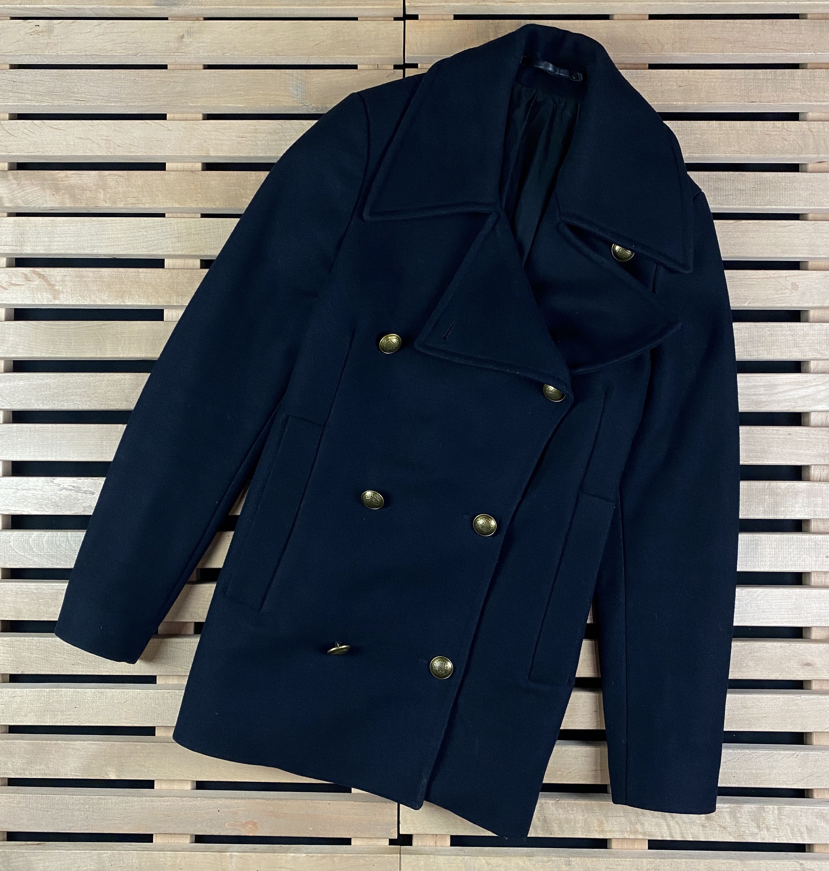 Allsaints Womens Pea Coat Jacket Allsaints Size UK 14 US 10 Size L / US 10 / IT 46 - 1 Thumbnail