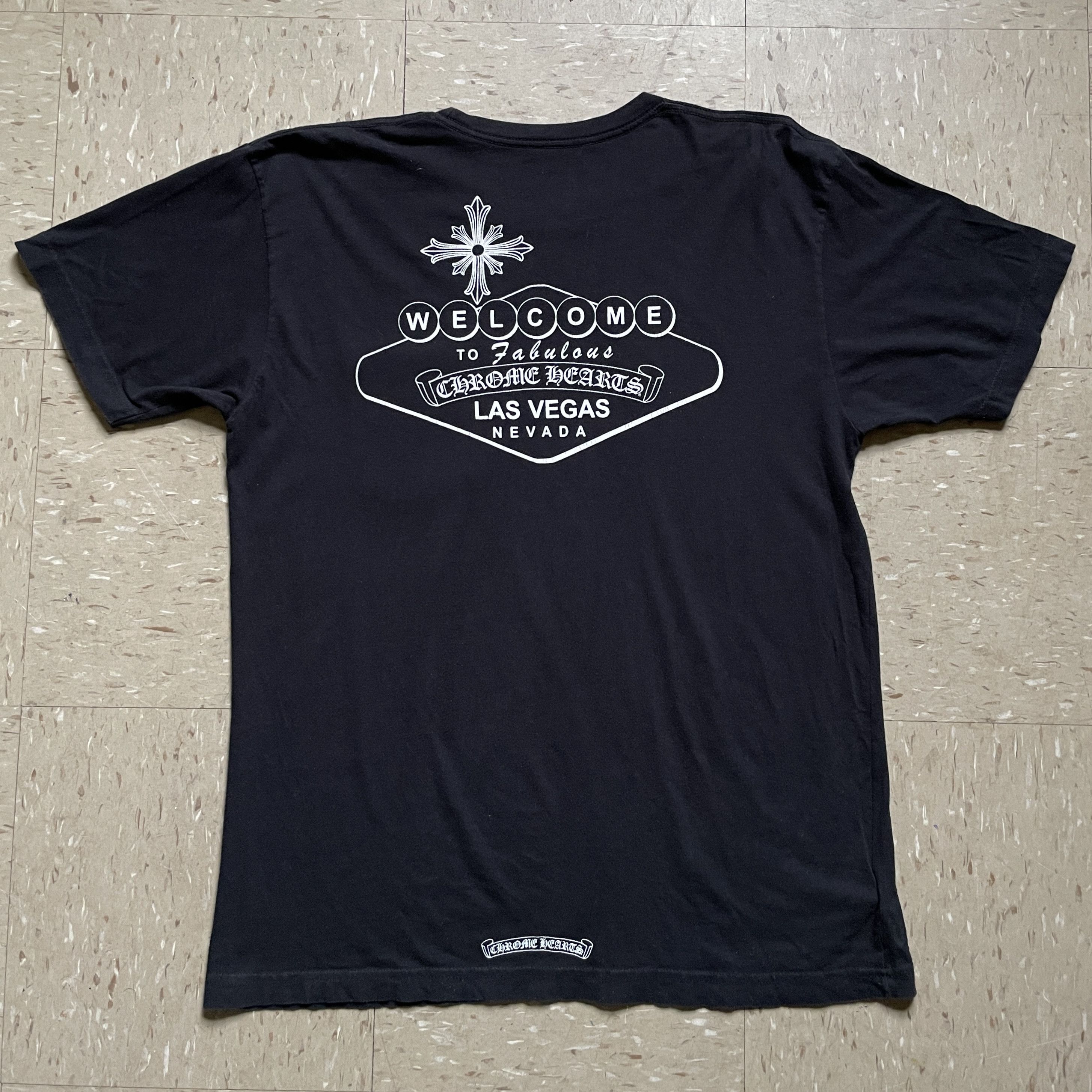 Chrome hearts tee size S selling