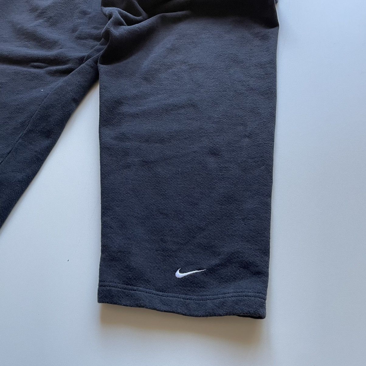 Nike × Vintage Vintage 90s 2000s Nike Embroidered Swoosh Sweatpants XL Rare Size US 34 / EU 50 - 3 Thumbnail