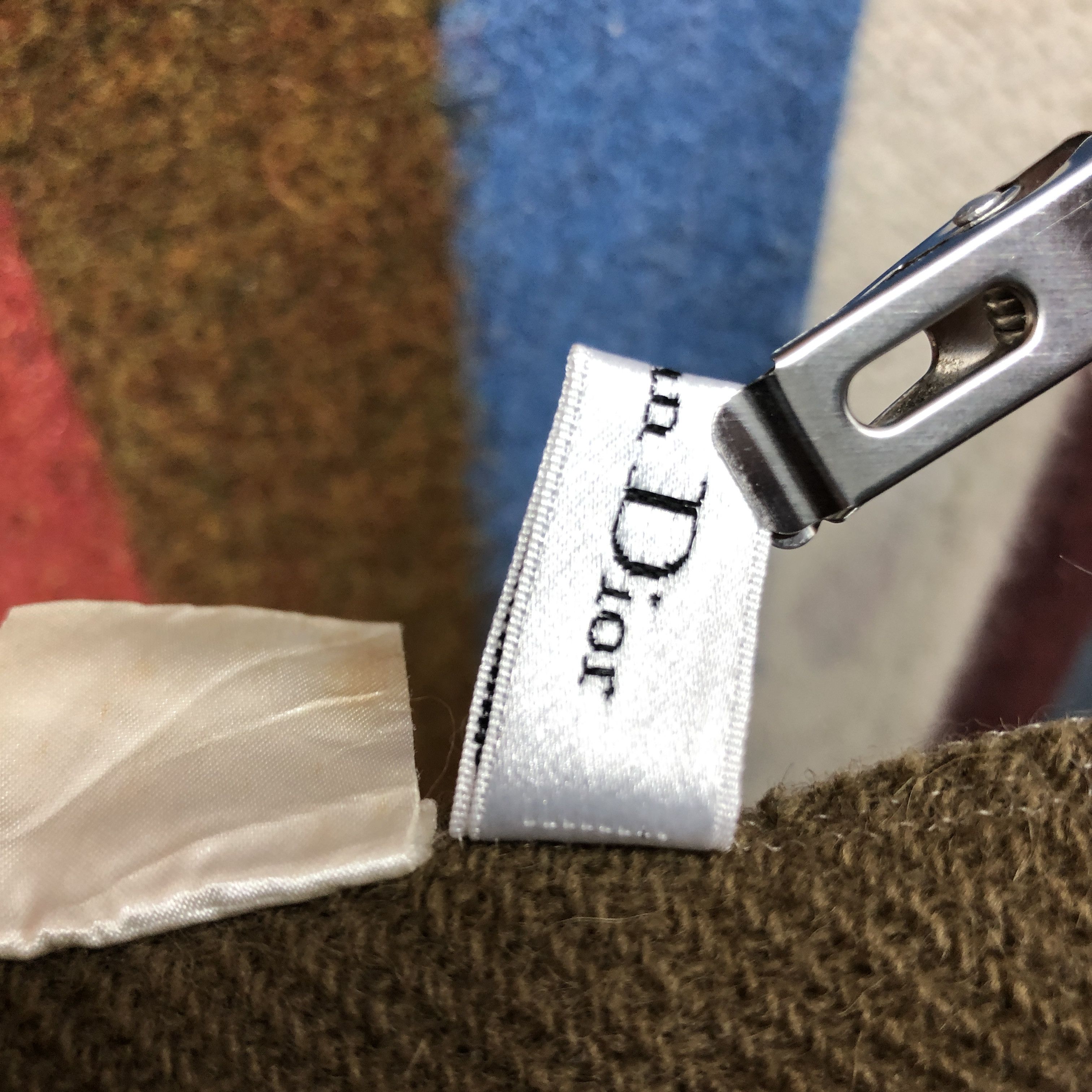 Christian Dior Monsieur Vintage CHRISTIAN DIOR Muffler Scarf #0755/AF Size ONE SIZE - 5 Thumbnail