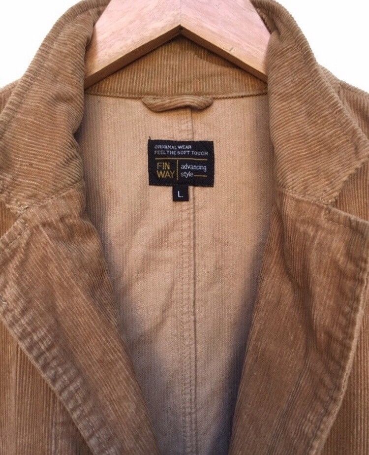 Japanese Brand 🔥Fin Way Corduroy Jacket Size US L / EU 52-54 / 3 - 3 Thumbnail