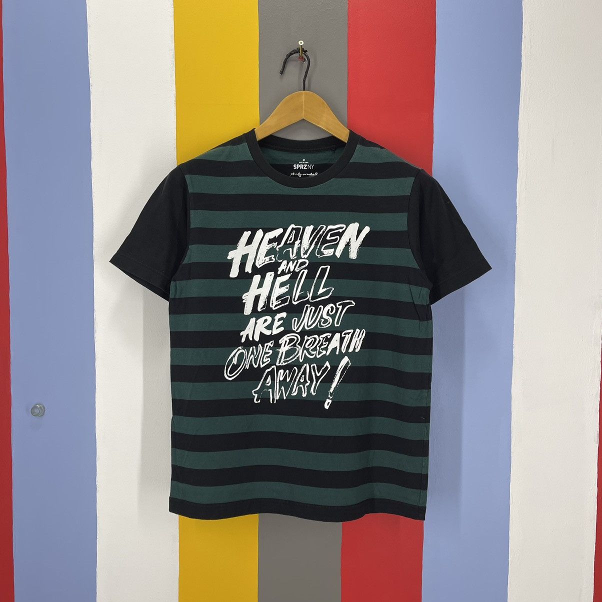 Andy Warhol × Uniqlo ANDY WARHOL x UNIQLO Stripe T Shirt #AP Size US S / EU 44-46 / 1 - 1 Thumbnail