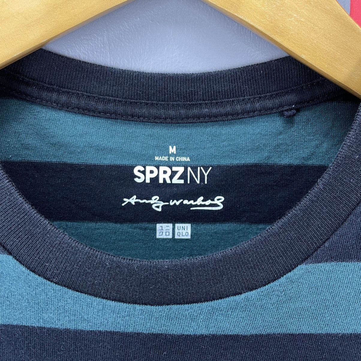 Andy Warhol × Uniqlo ANDY WARHOL x UNIQLO Stripe T Shirt #AP Size US S / EU 44-46 / 1 - 4 Thumbnail