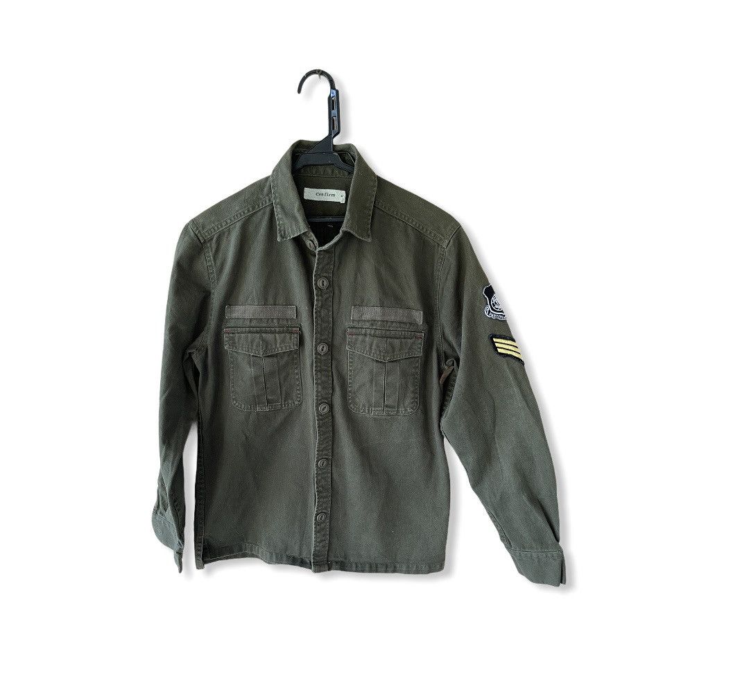 Japanese Brand CONFIRM SHIRT BUTTON UP ARMY STYLE JAPAN Size US M / EU 48-50 / 2 - 1 Thumbnail