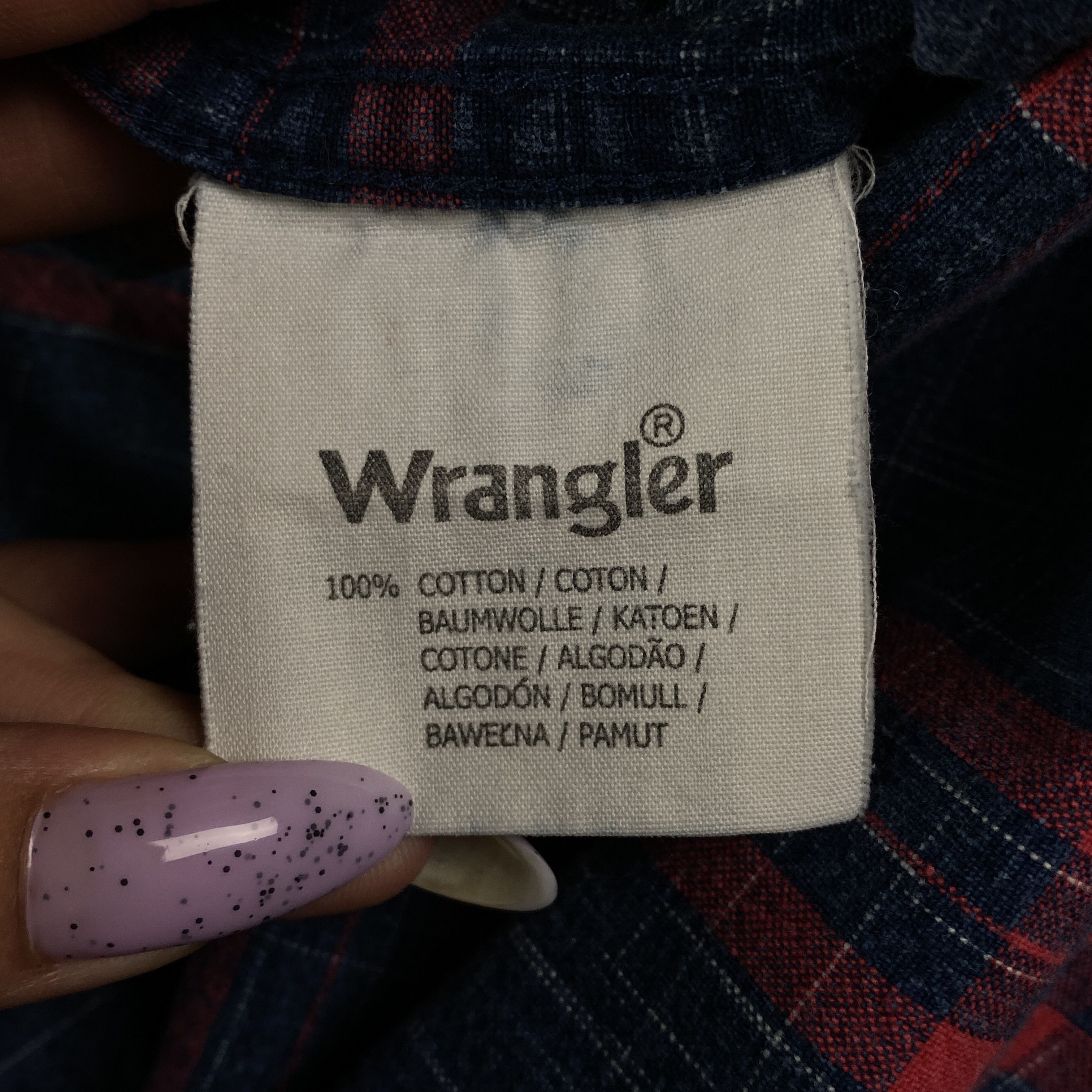 Vintage × Wrangler Mens Shirt Long Sleeve Wrangler Vintage Size XL Size US XL / EU 56 / 4 - 5 Thumbnail