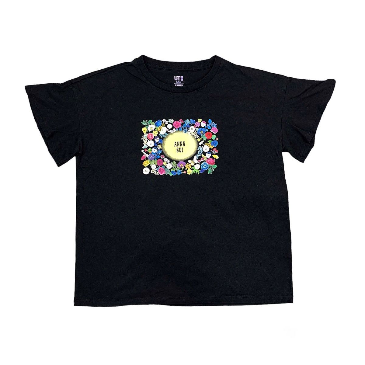 Uniqlo ANNA SUI x UNIQLO Crew Neck Women T Shirt #1213/AP Size M / US 6-8 / IT 42-44 - 1 Thumbnail