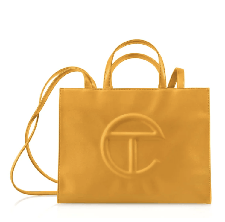 Telfar golden Medium Shopping shops Bag