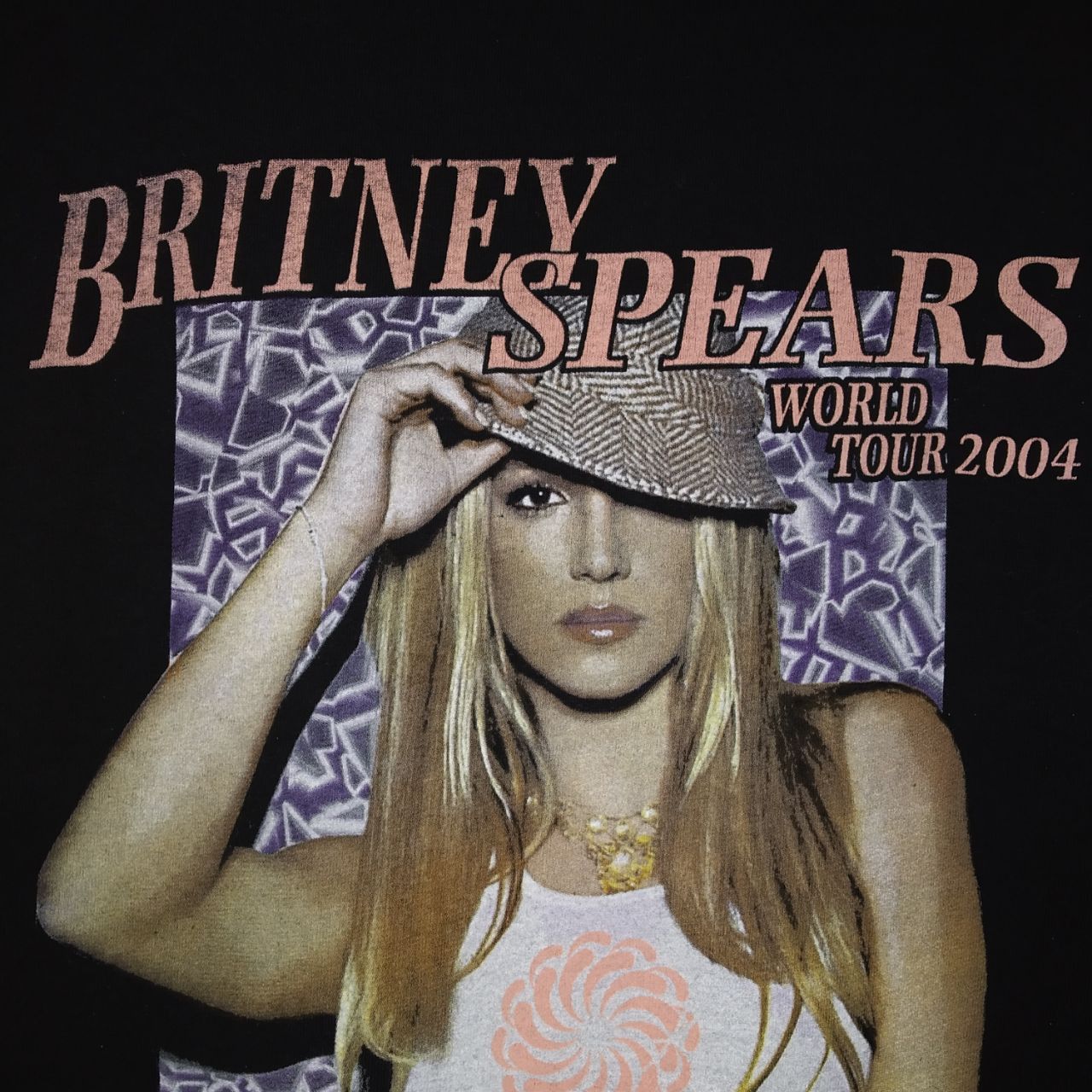 Band Tees Vintage Y2K Britney Spears World Tour 2004 Backprint Tour Size US M / EU 48-50 / 2 - 5 Thumbnail