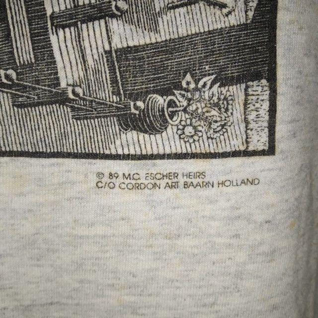 Vintage Vintage 90s M.c Escher Heirs Cordon Artwork Pop art Shirt Size US M / EU 48-50 / 2 - 4 Thumbnail