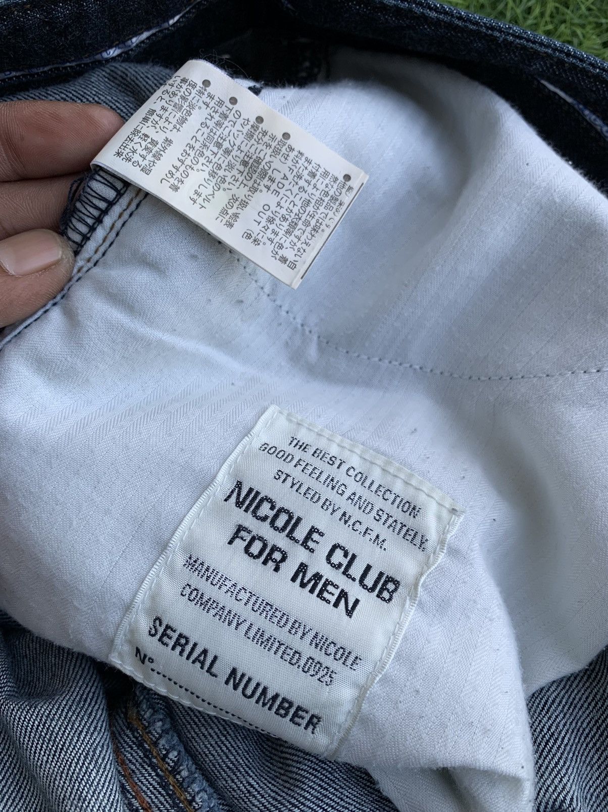 20471120 × If Six Was Nine × PPFM Vintage Nicole Club For Man Double Waist Flare Jeans Size US 31 - 10 Thumbnail