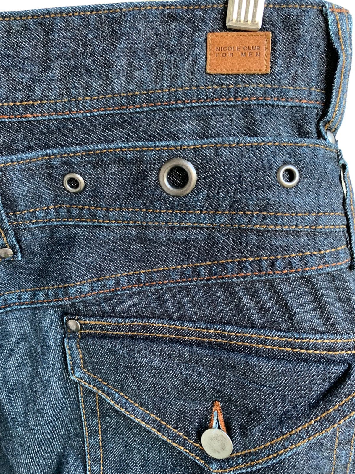 20471120 × If Six Was Nine × PPFM Vintage Nicole Club For Man Double Waist Flare Jeans Size US 31 - 9 Thumbnail
