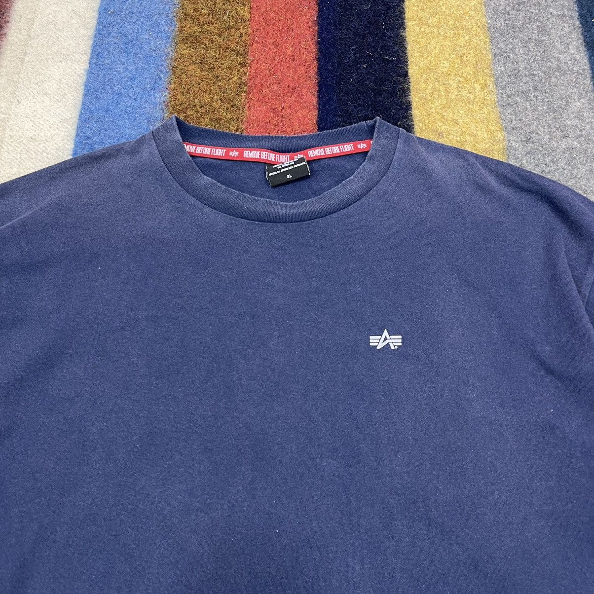 Alpha Industries ALPHA INDUSTRIES Crew Neck T Shirt #1217/AP Size US XXL / EU 58 / 5 - 4 Thumbnail